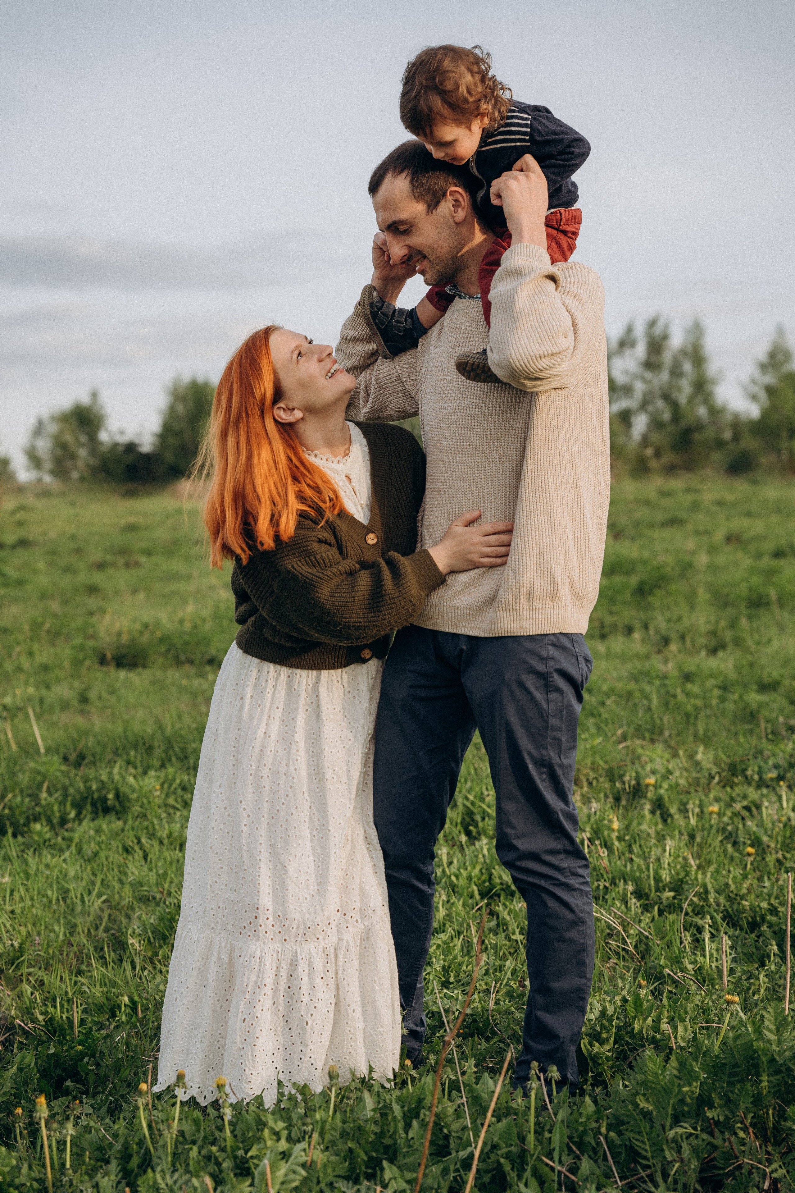 Семья Коломиных. Семейный фотограф в Клину и Москве Елена Храпунова
