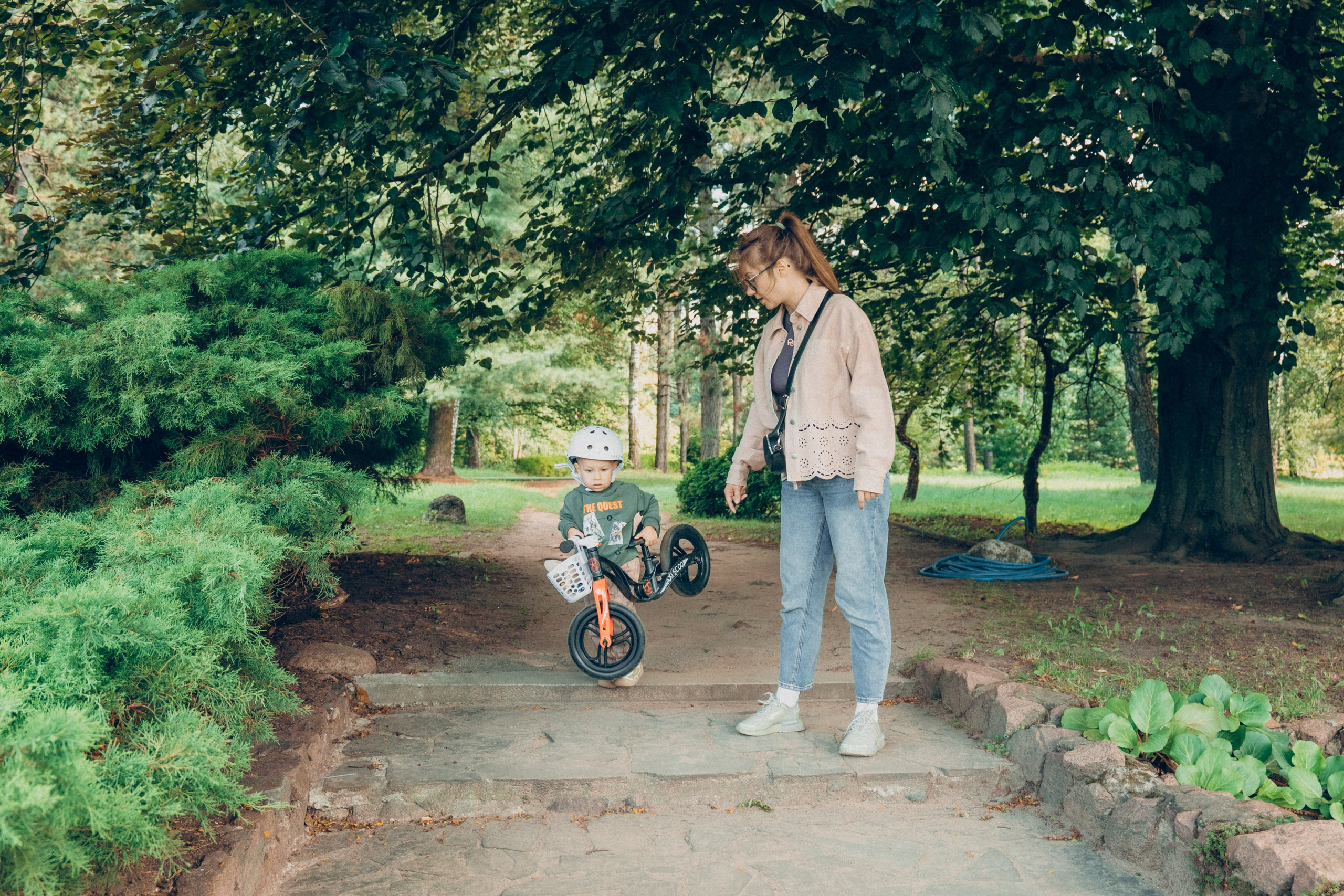 Прогулка в ботаническом саду