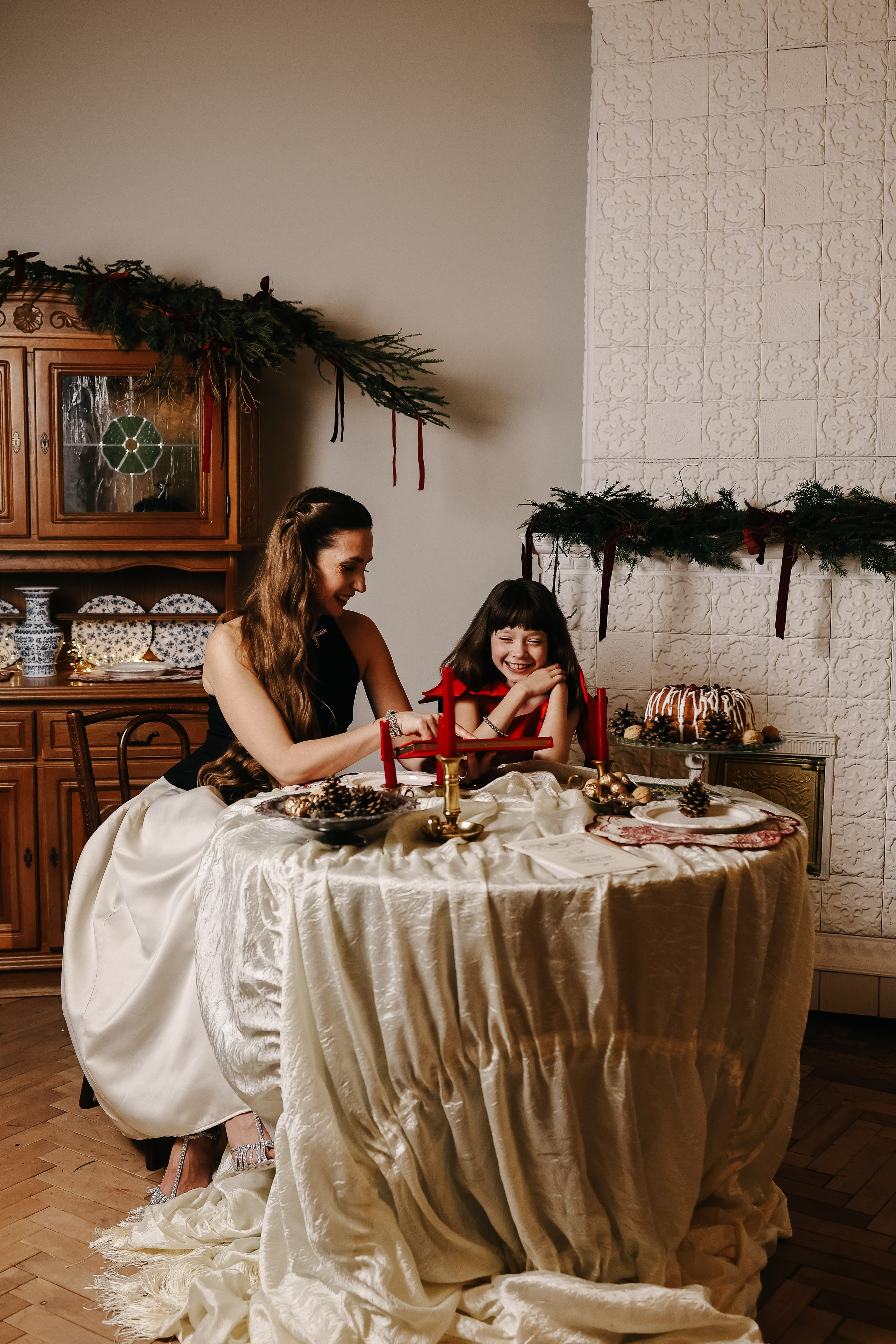 Новогодняя история Людмилы и Полины. Свадебный и семейный фотограф в Воронеже Ксения Воротникова