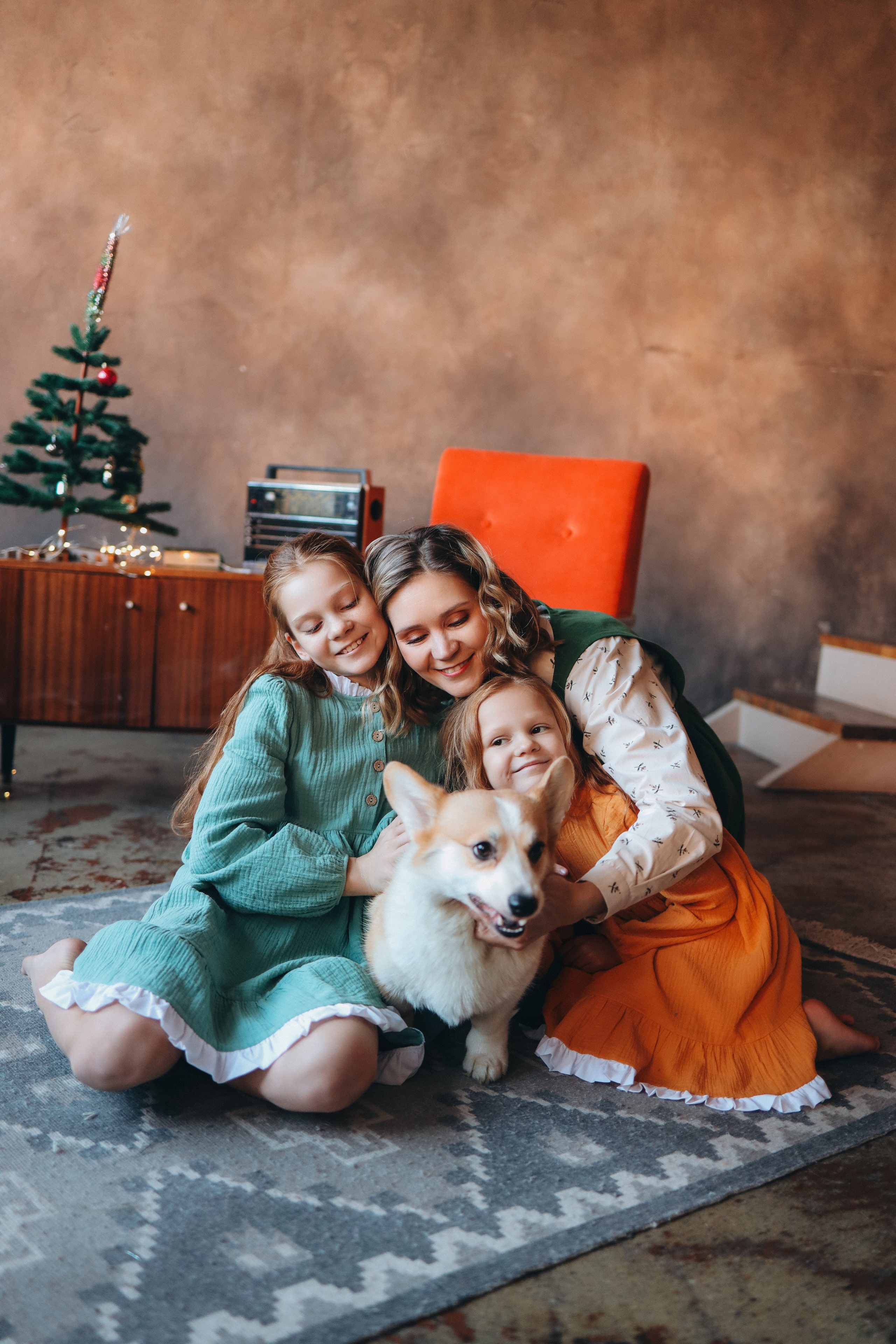 Мама и дочки в фотостудии Чувство. Marina Shakirova Photography