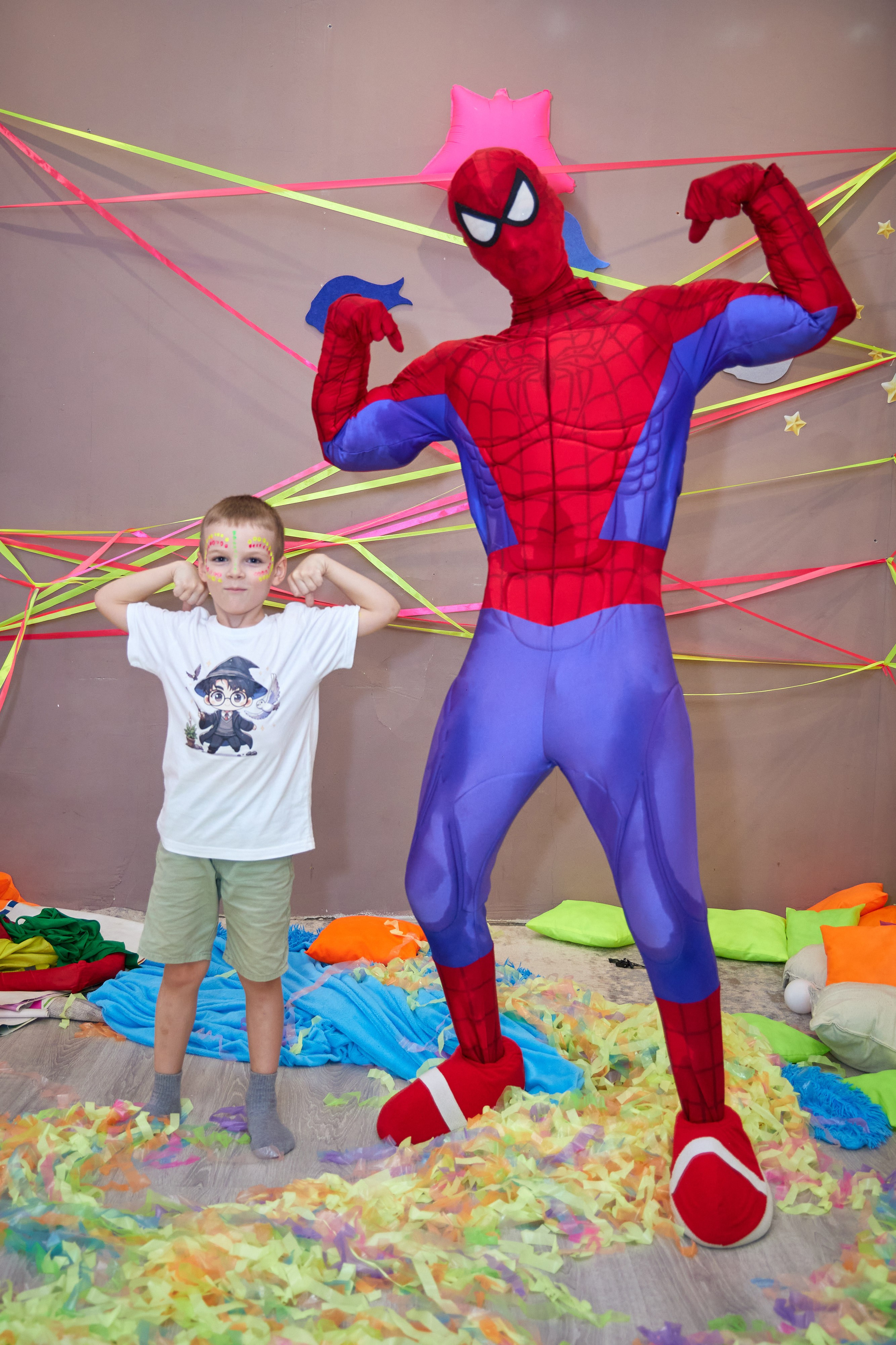 Репортажные кадры с детских праздников