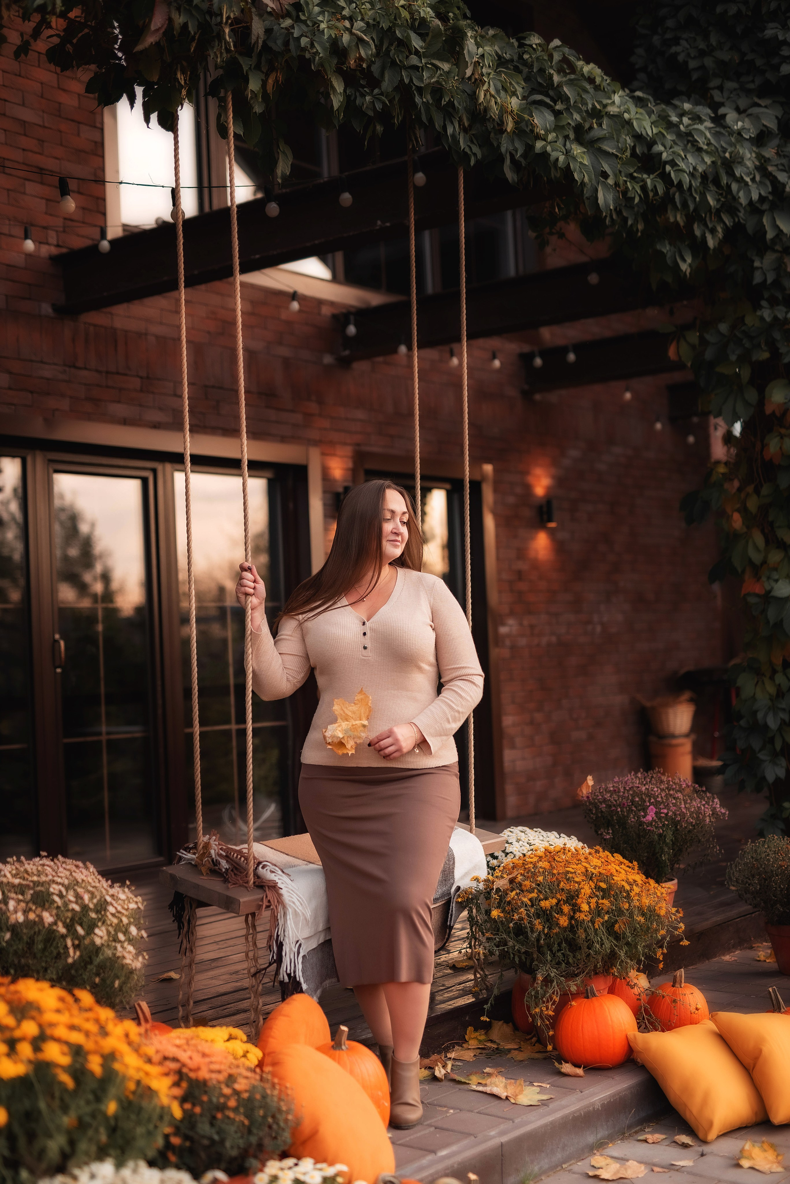 Осенняя семейная фотосессия. Семейный, детский фотограф в Воронеже Анна Никитина