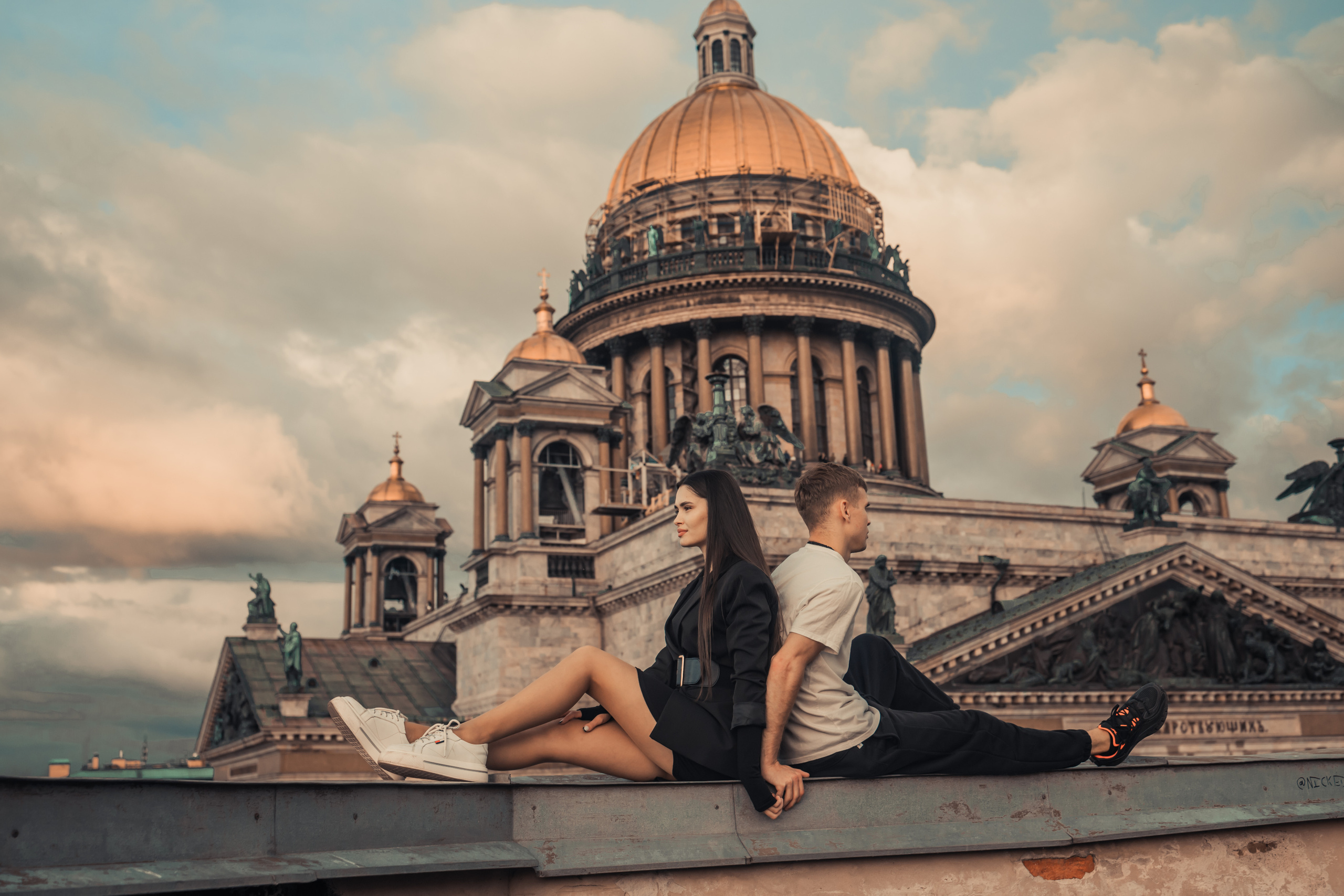 фотосессия Крыши Питера 