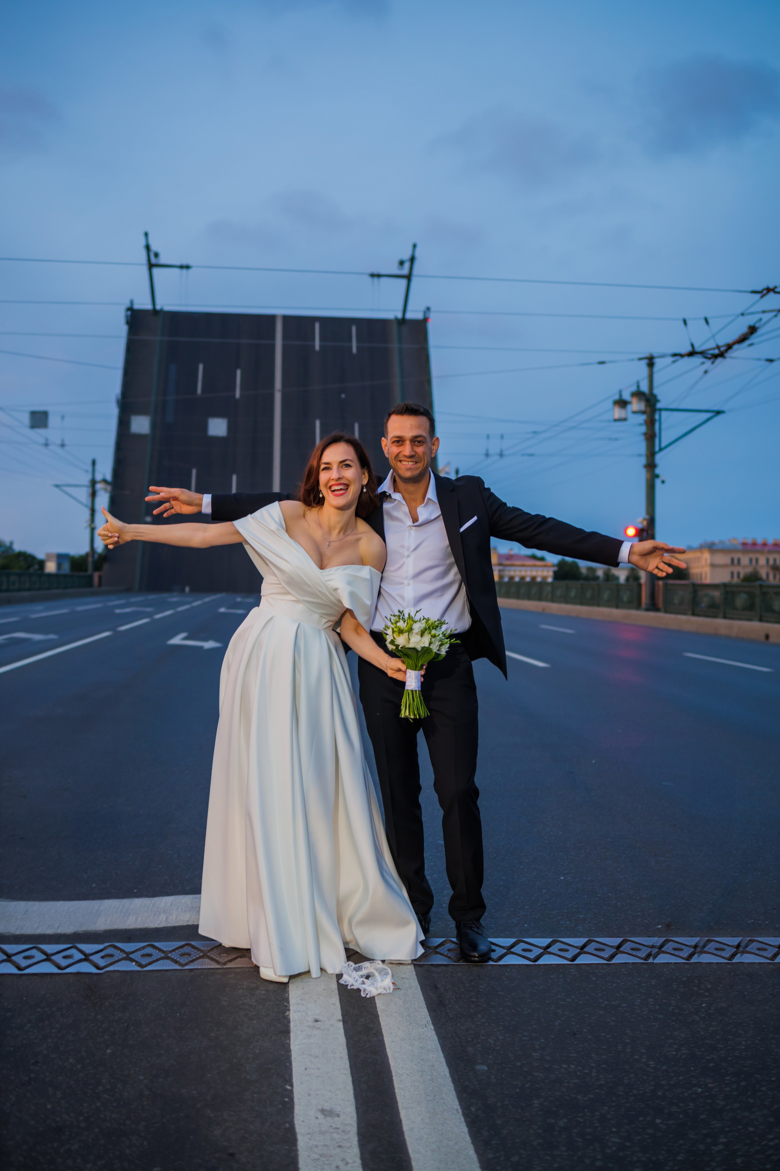 Фотосессия развод мостов