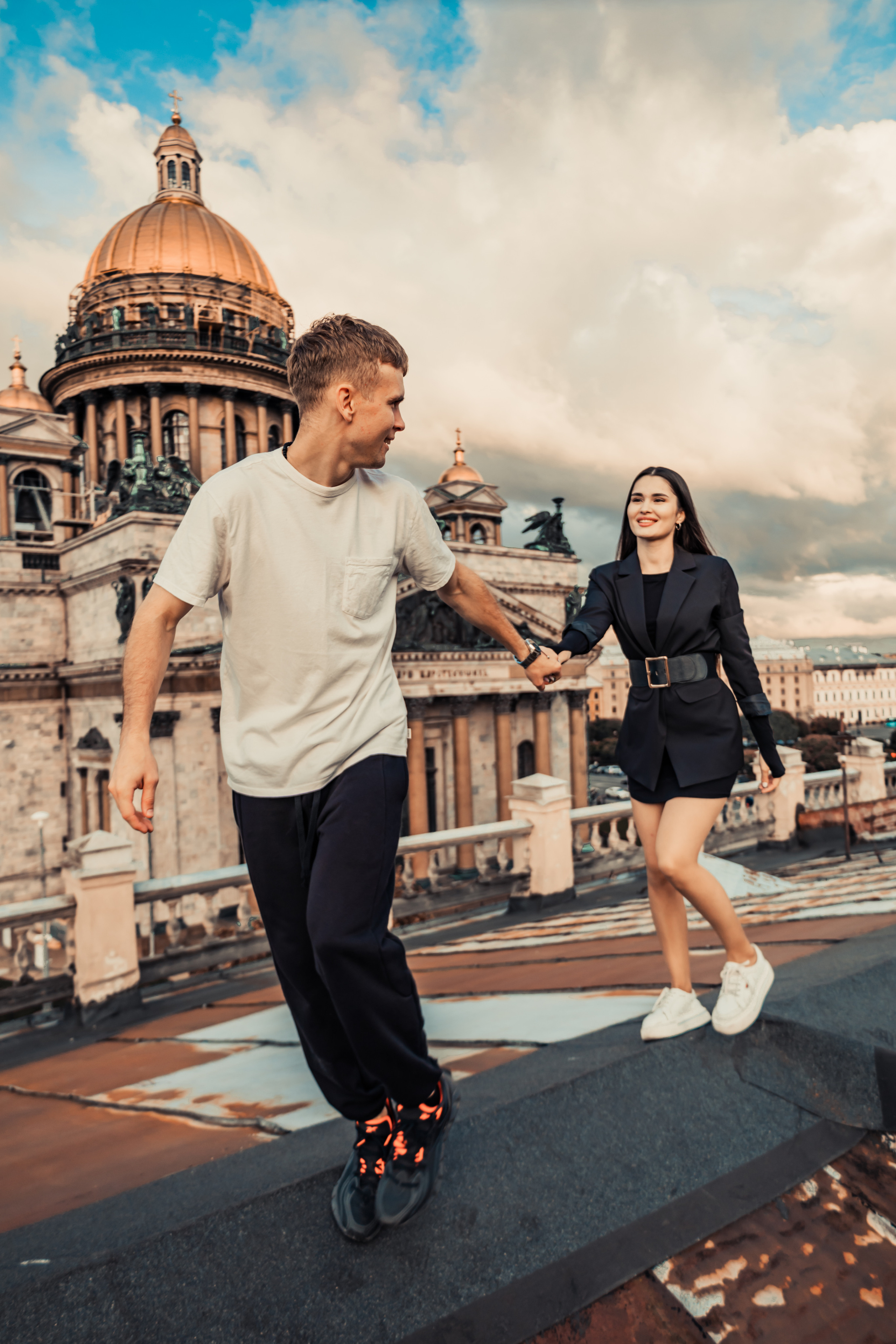 Фотосессия на крыше