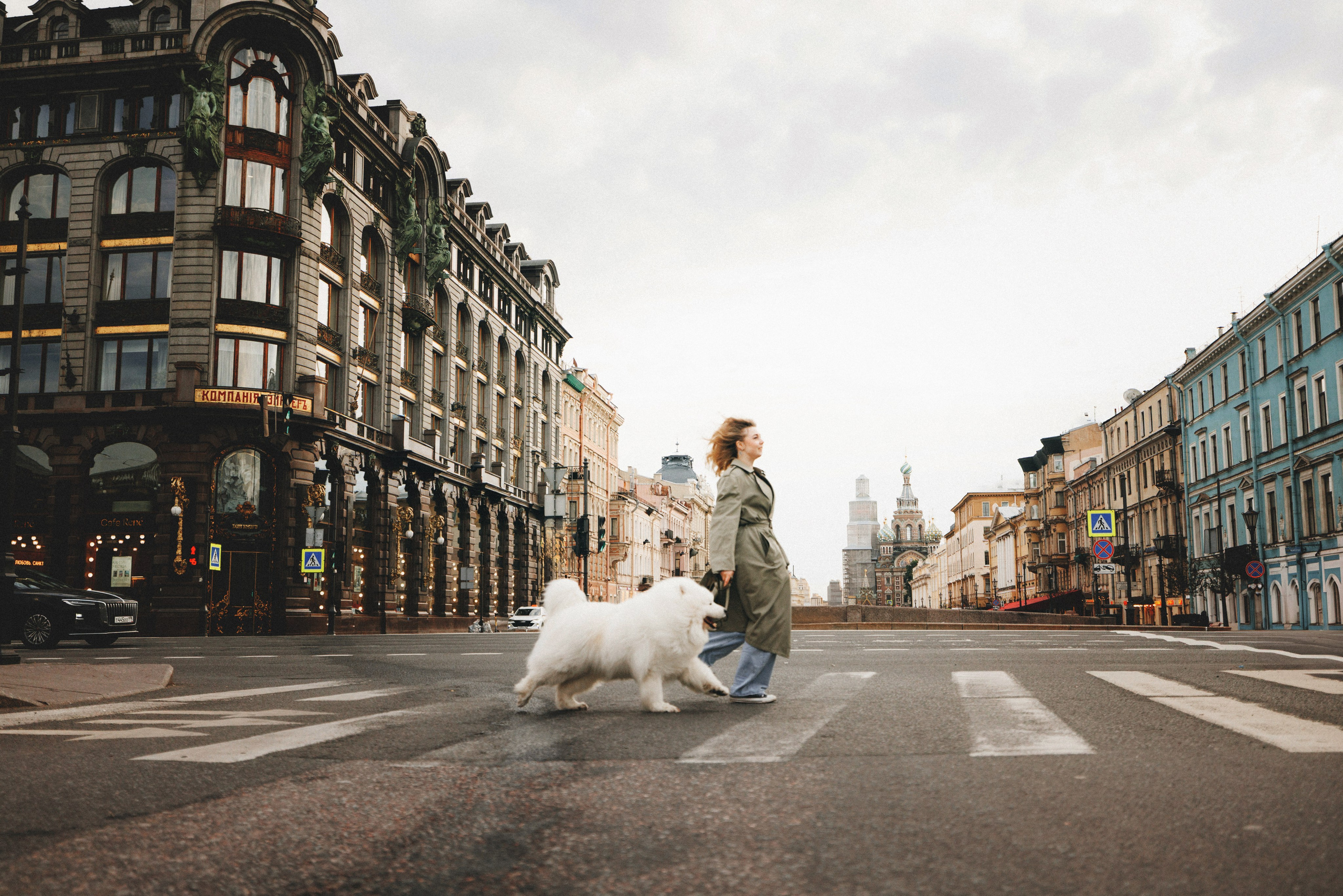 Женя и Цезарь. Фотограф анималист Осипчикова Мария