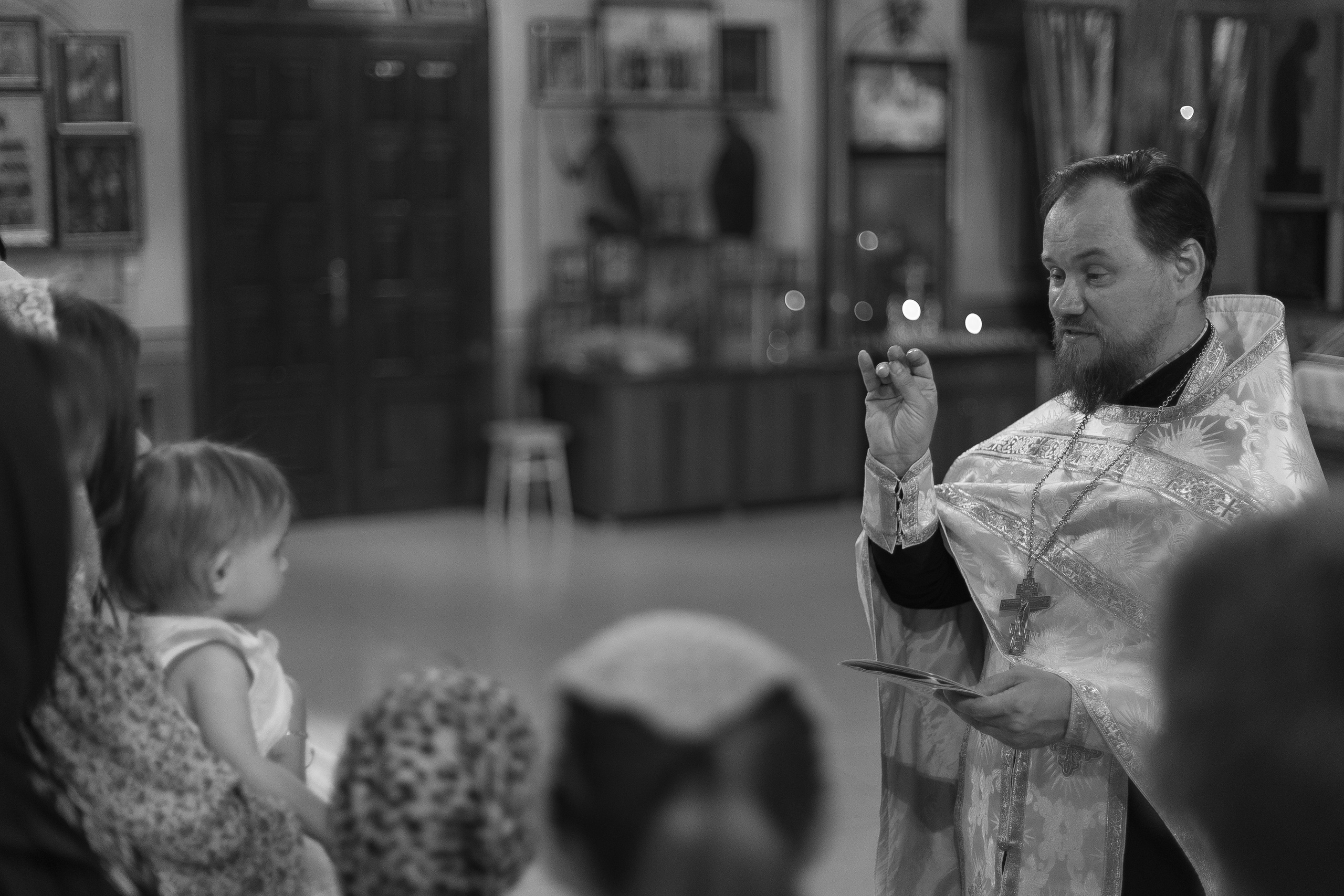 Крестины Миланы. Главная