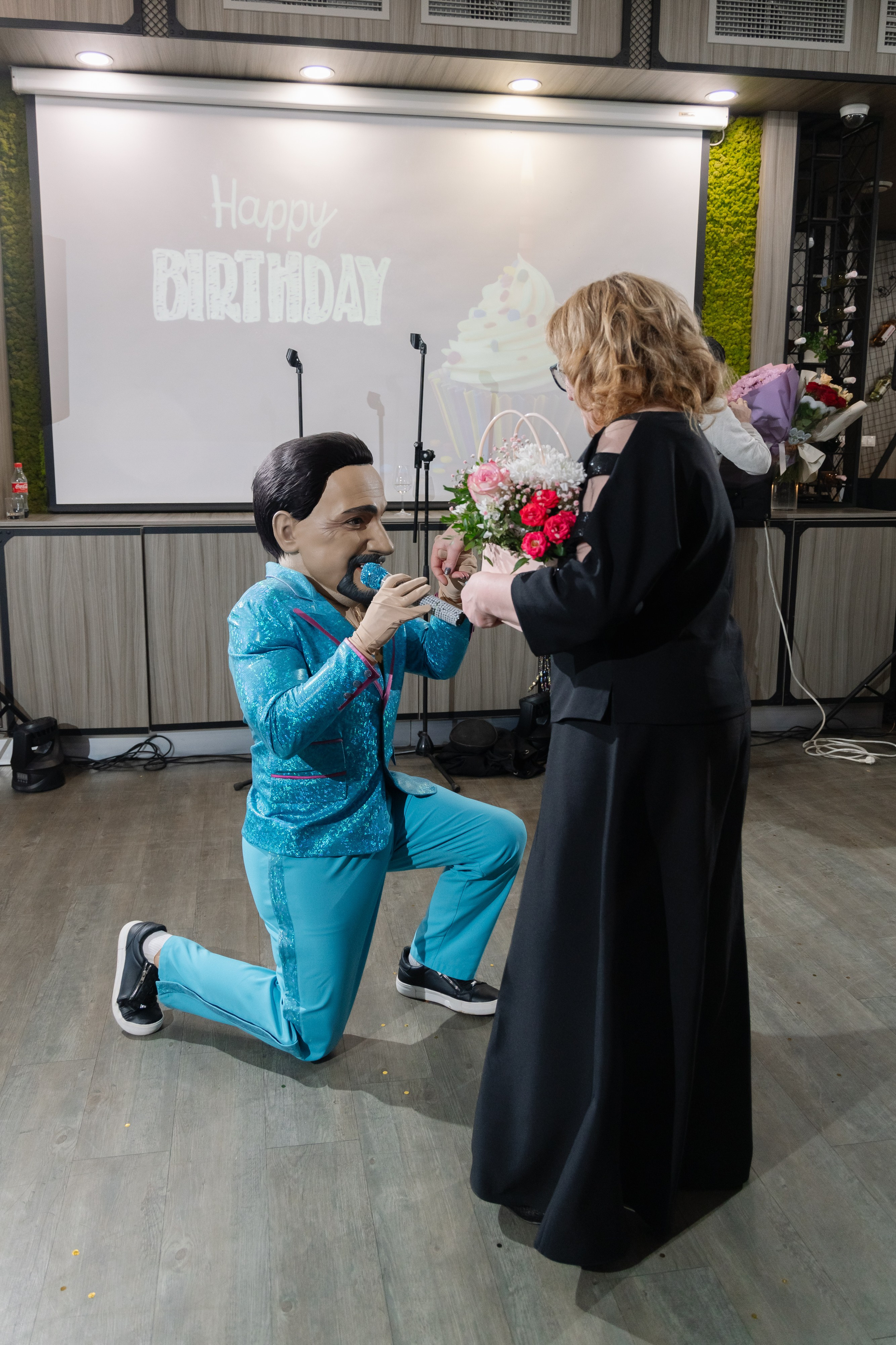 Фотосъемка юбилея в кафе BALDENINI в Минске. Свадебный фотограф в Минске/Беларуси Сергей Спиридонов