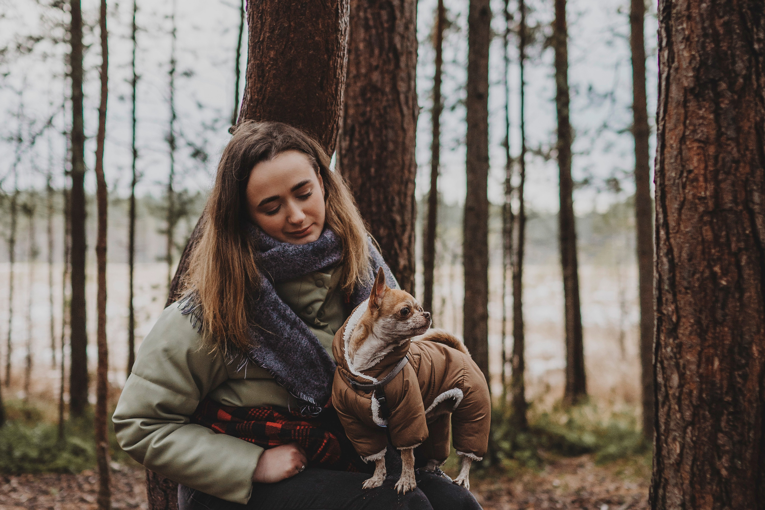 Наталия и Боря. Фотограф анималист в Спб недорого Олеся Майорова