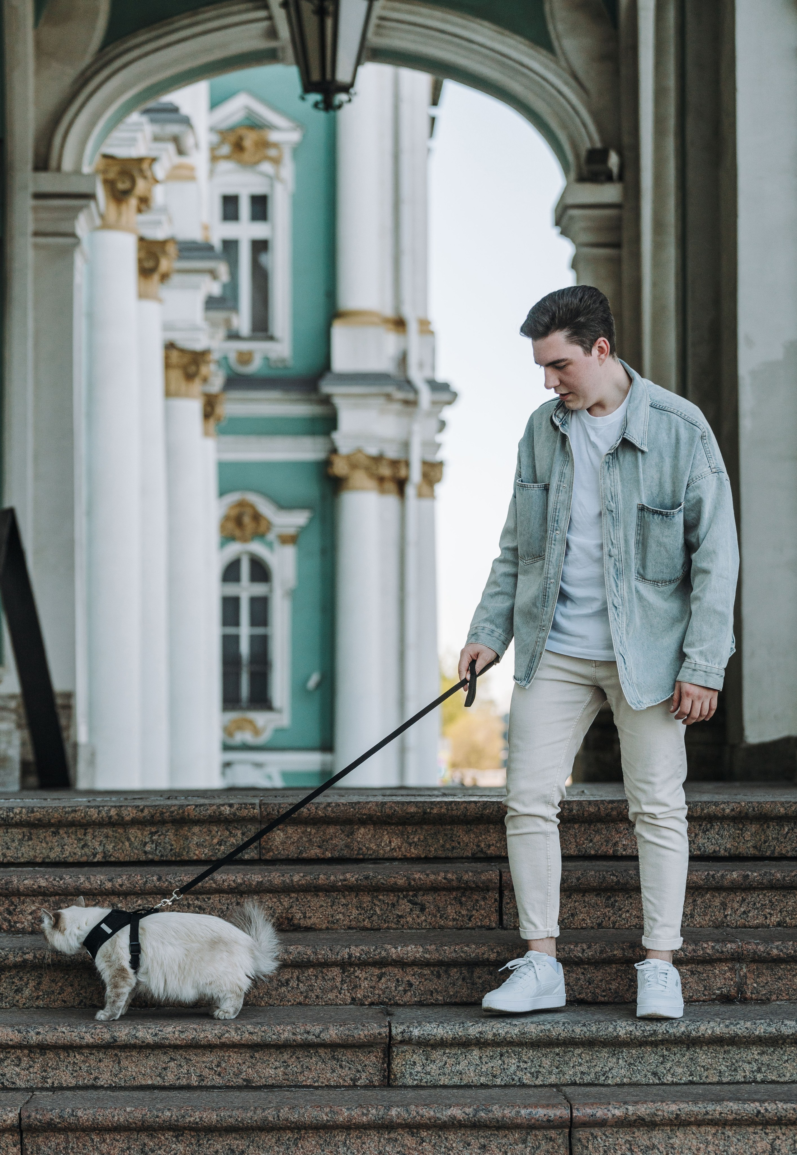 Сильвия, Полина и Никита. Фотограф анималист в Спб недорого Олеся Майорова