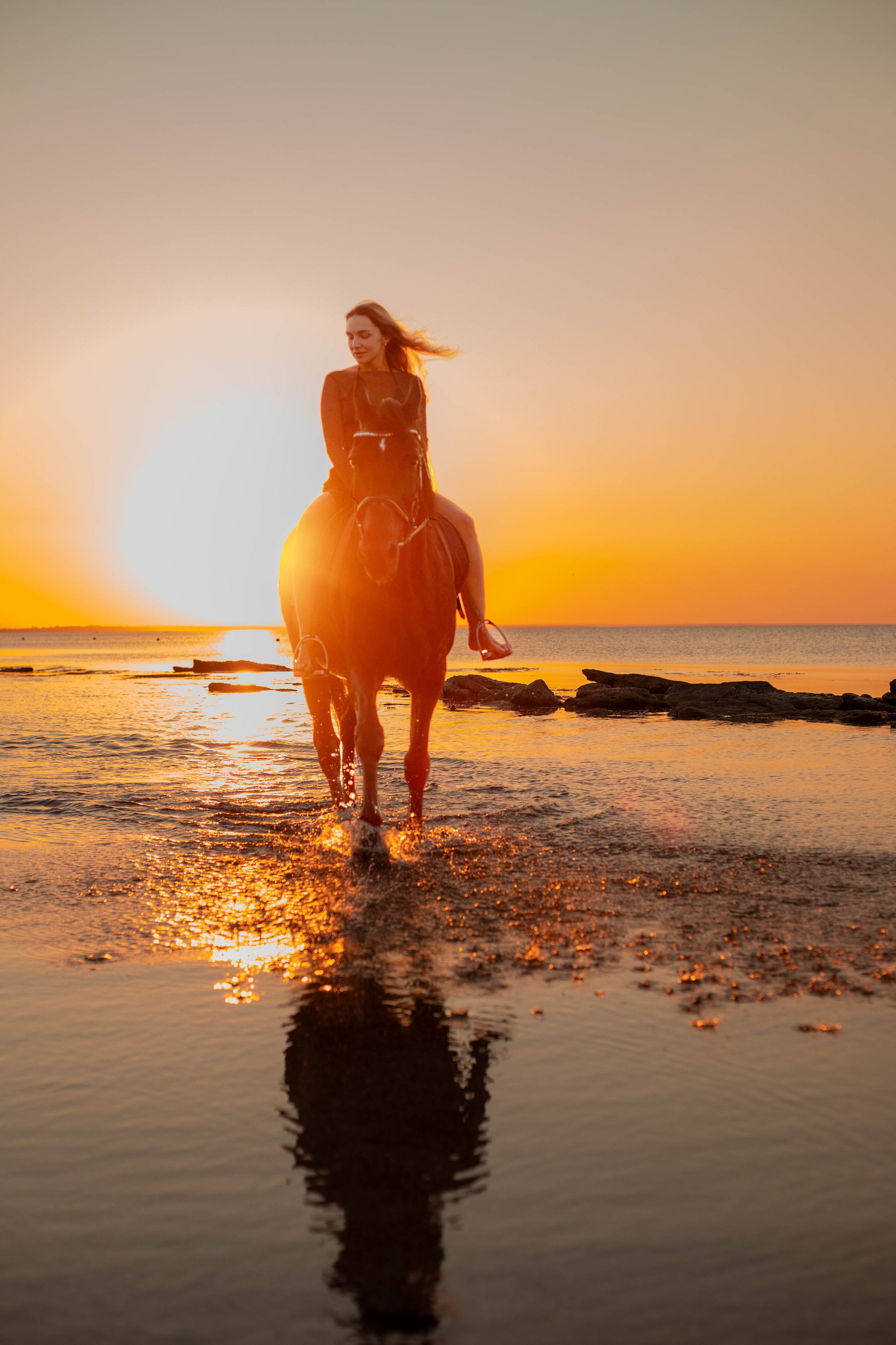 Фотосессия на море с лошадью. Фотограф в Феодосии Наталья Булгакова