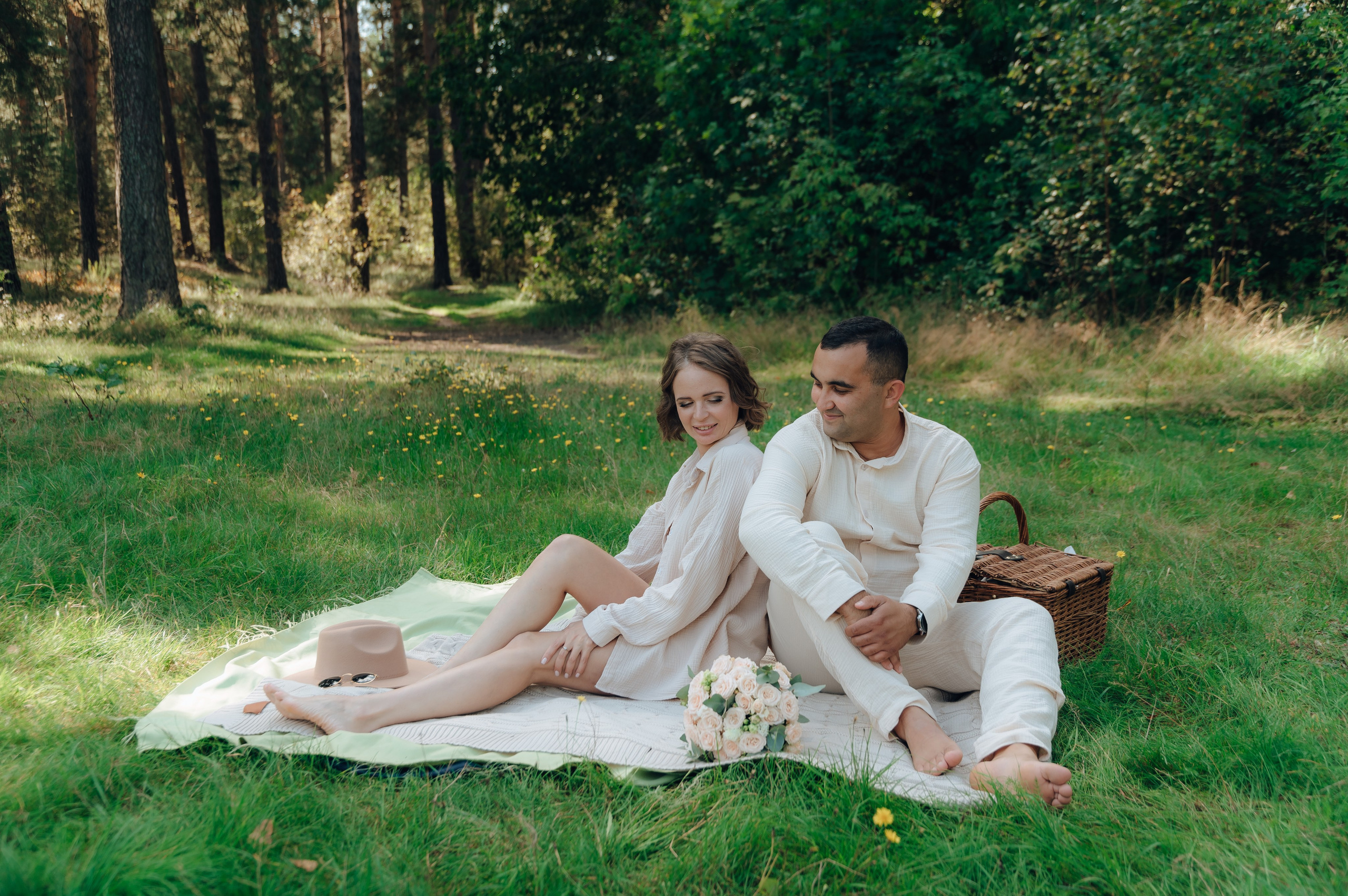 Любовная любовь в лесах Юганца. Детский и семейный фотограф Катерина Мишина