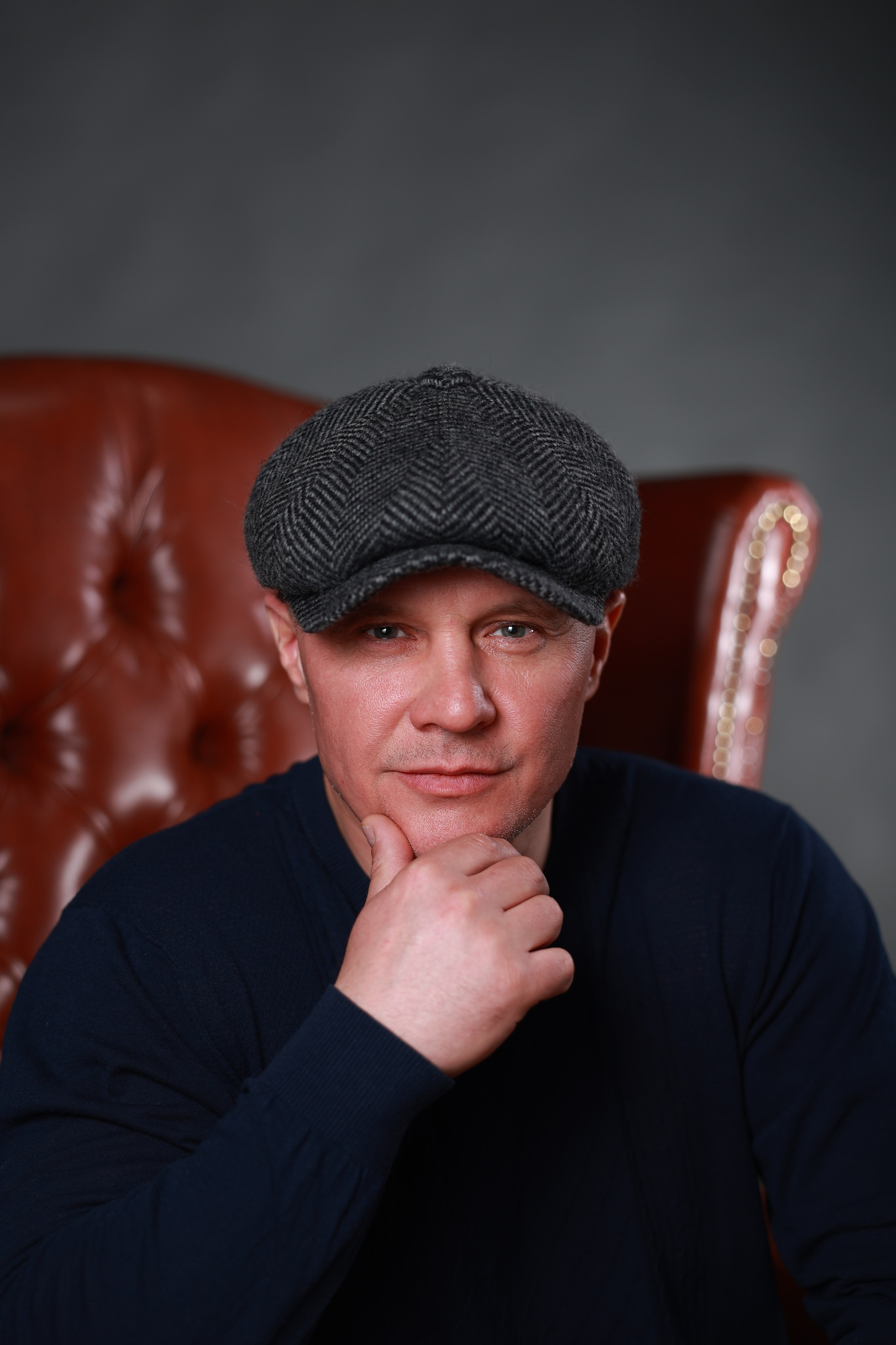 Студийная съёмка. Денис Волк актёр / модель