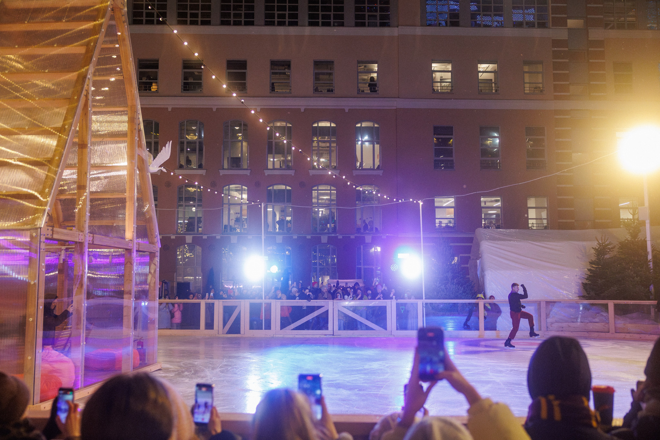 Открытие катка. Фотограф Александр Тулупов