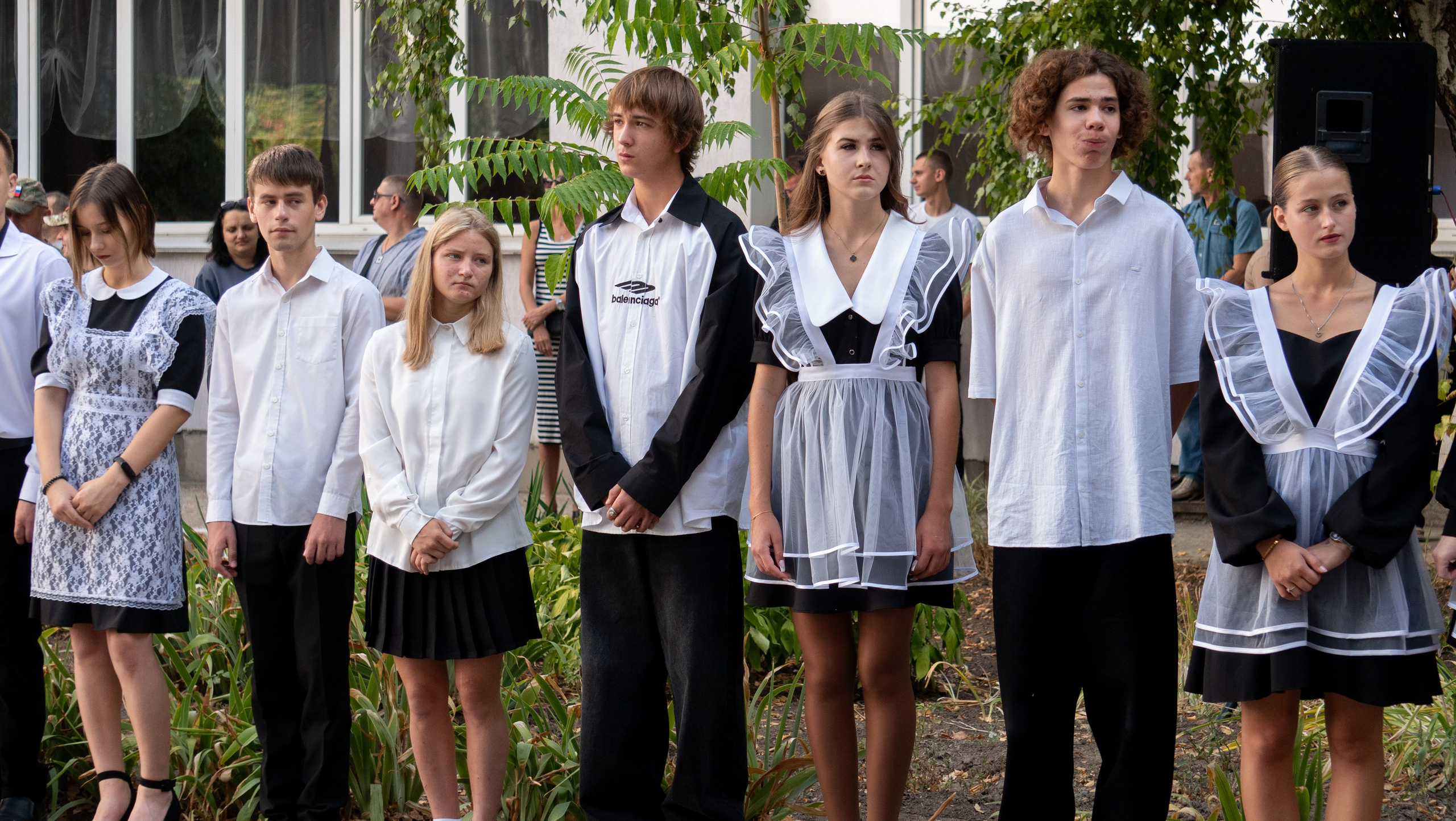 Сборные со школ. Фотограф в РФ и ЛНР Юлия Федосеева