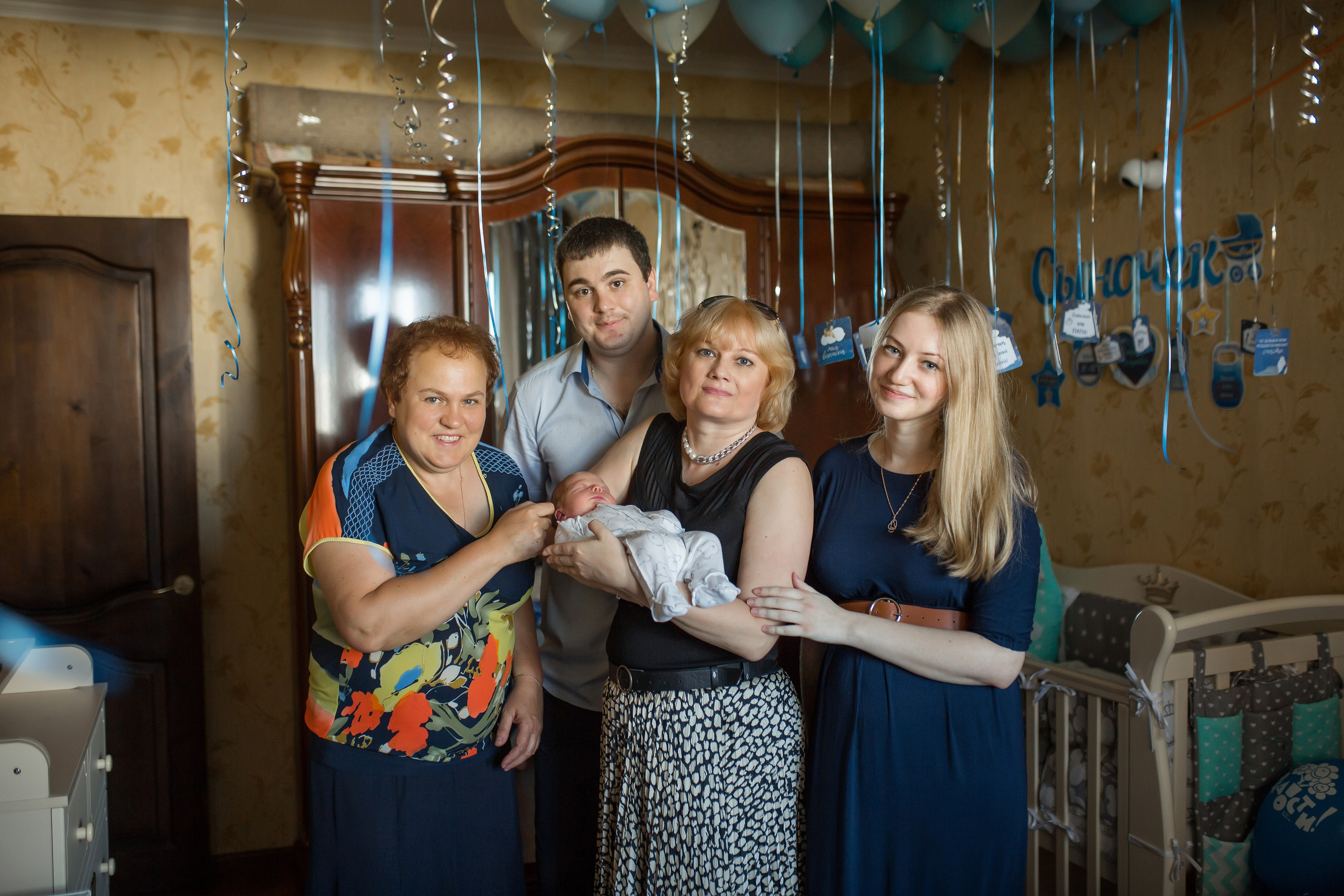 Выписка Владислава. Фотограф на Крещение, семейный фотограф в Москве