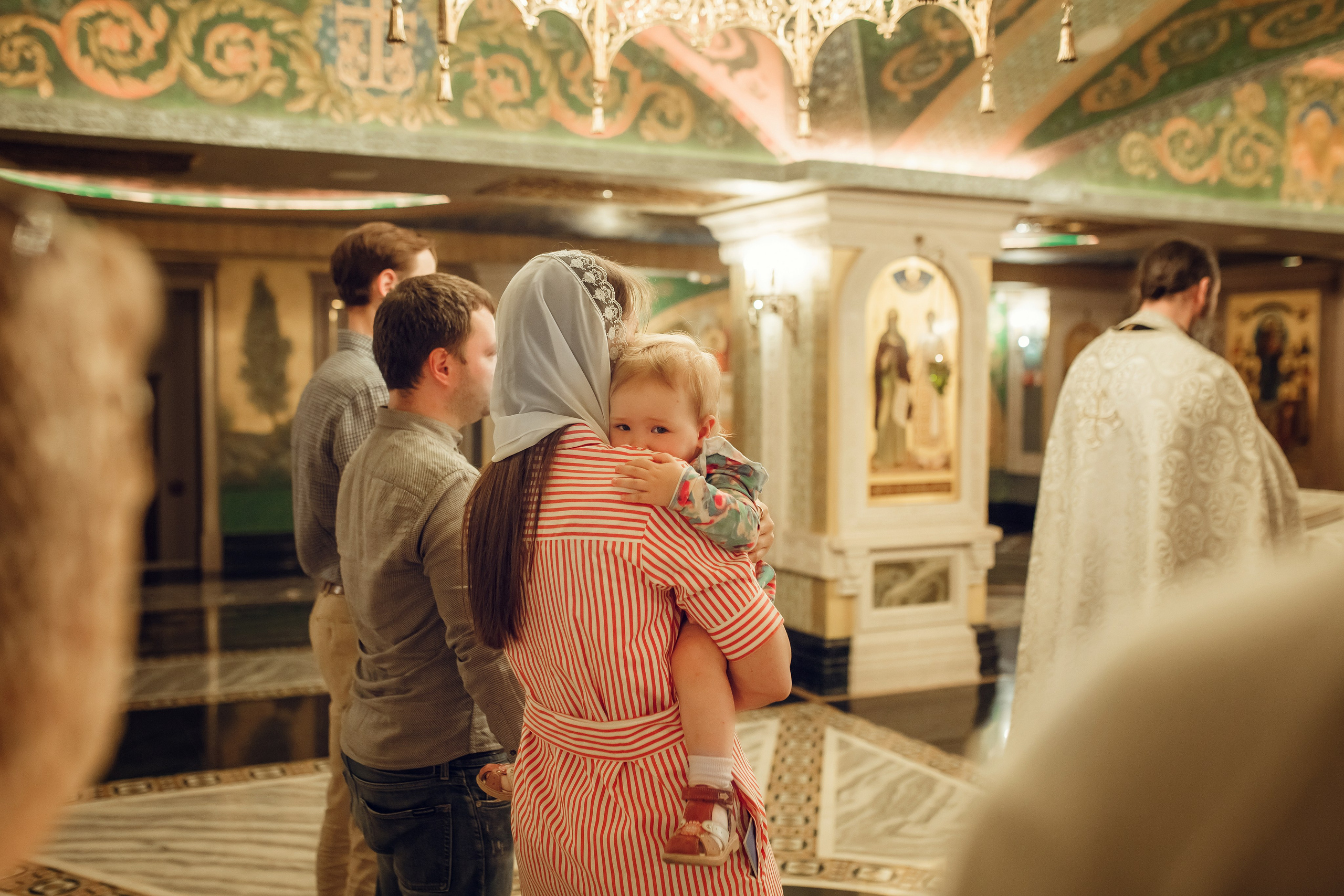 Крещение Яси. Фотограф на Крещение, семейный фотограф в Москве
