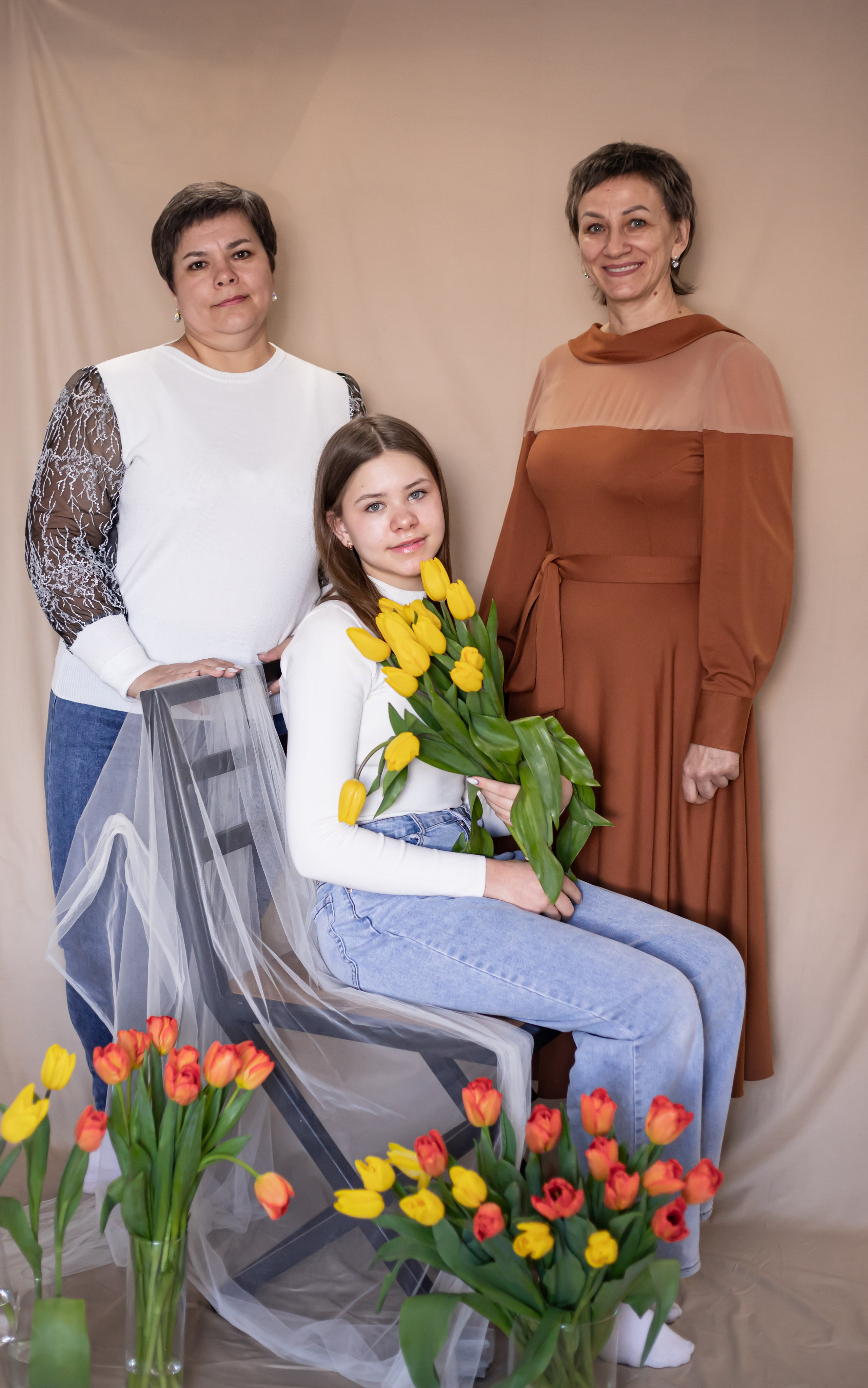 К 8 Марта. Семейный фотограф Нижневартовск Тюмень Ефимова Ирина