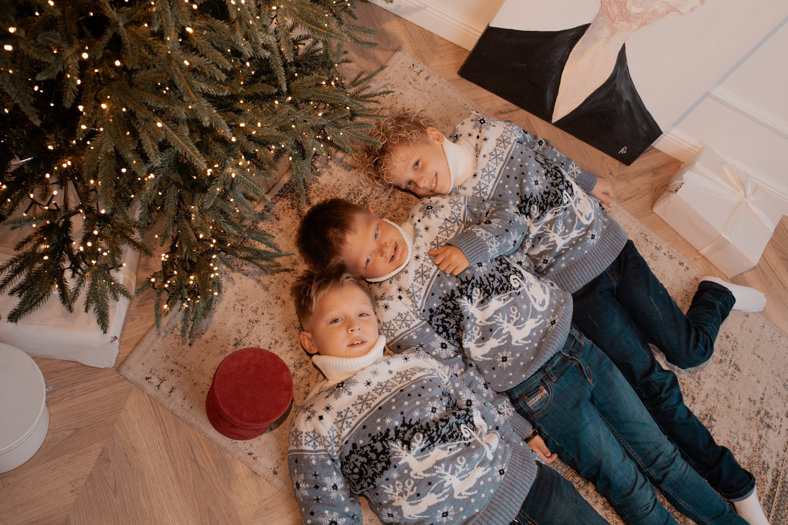 Инна с семьёй