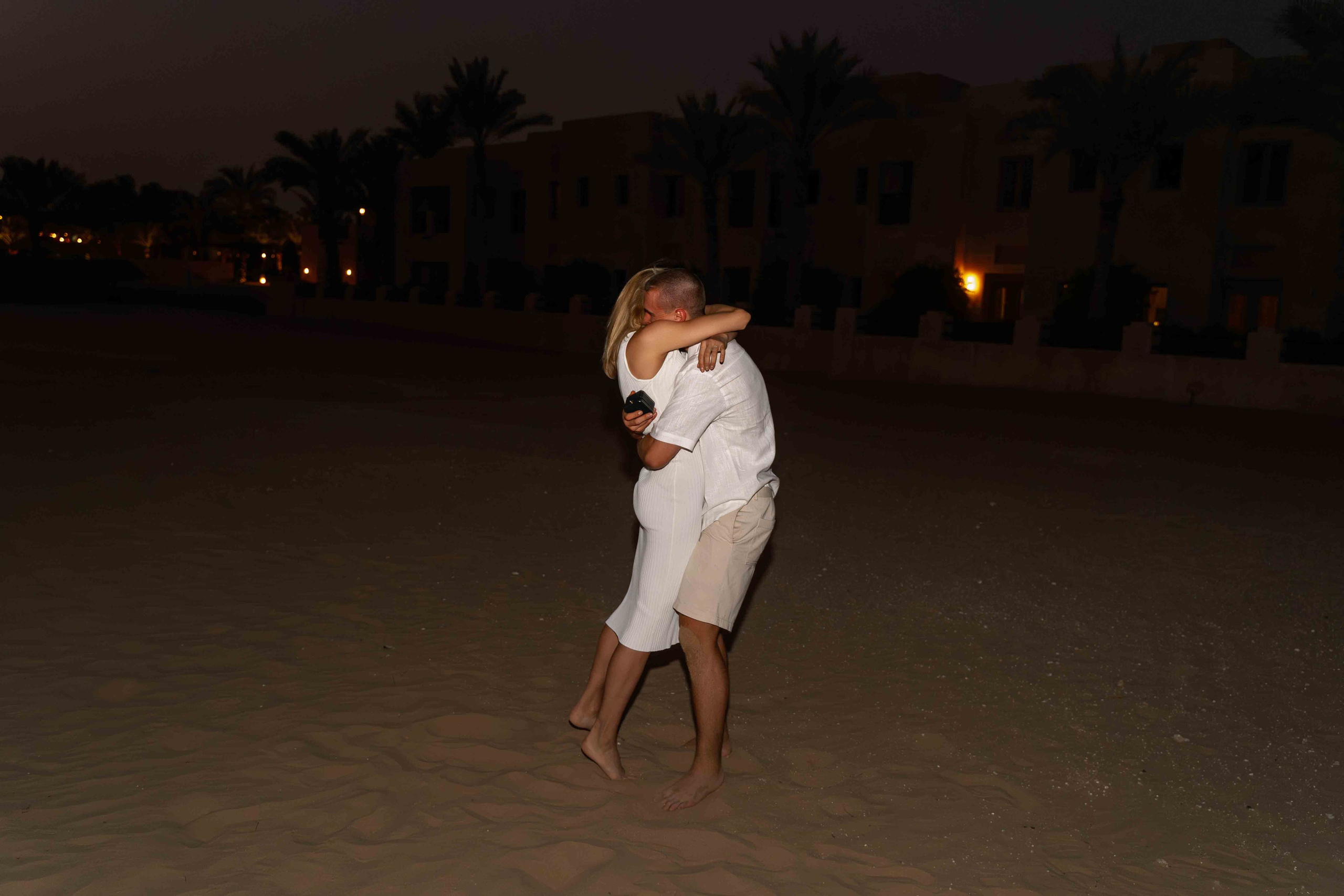 Предложение после заката | Елена и Никита. Фотограф и видеограф в Москве и Абу Даби Мария Кулагина