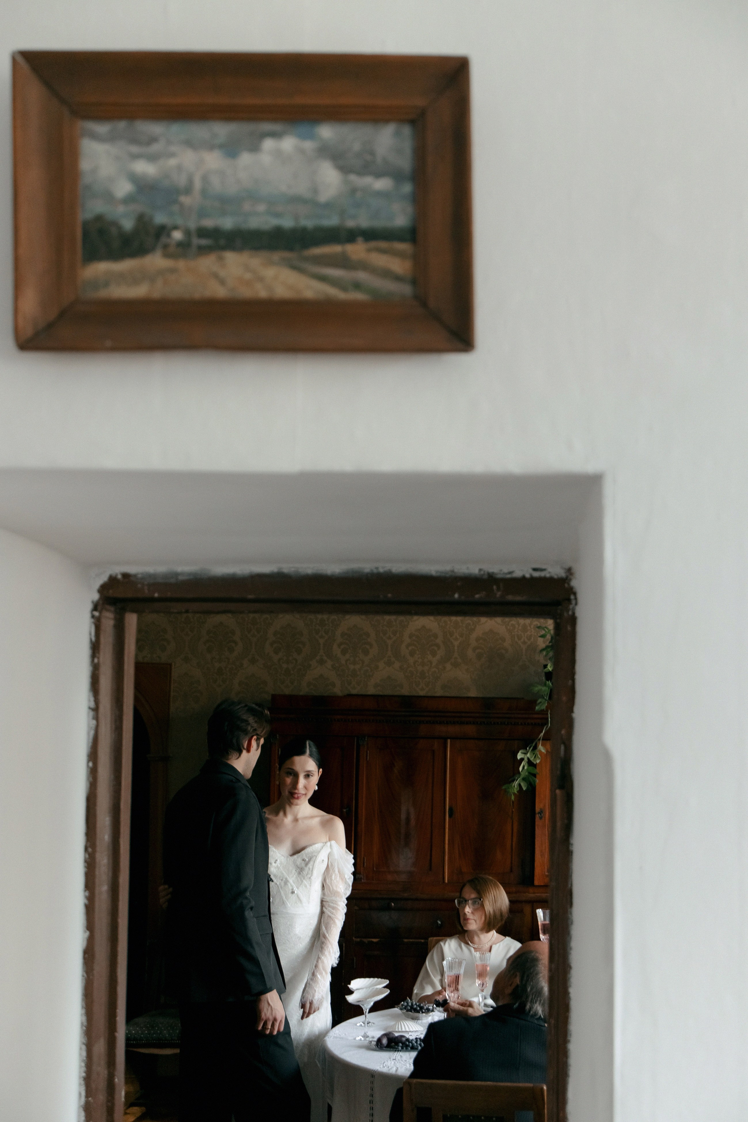 Винтажная история Полины и Дмитрия. Свадебный фотограф Москва