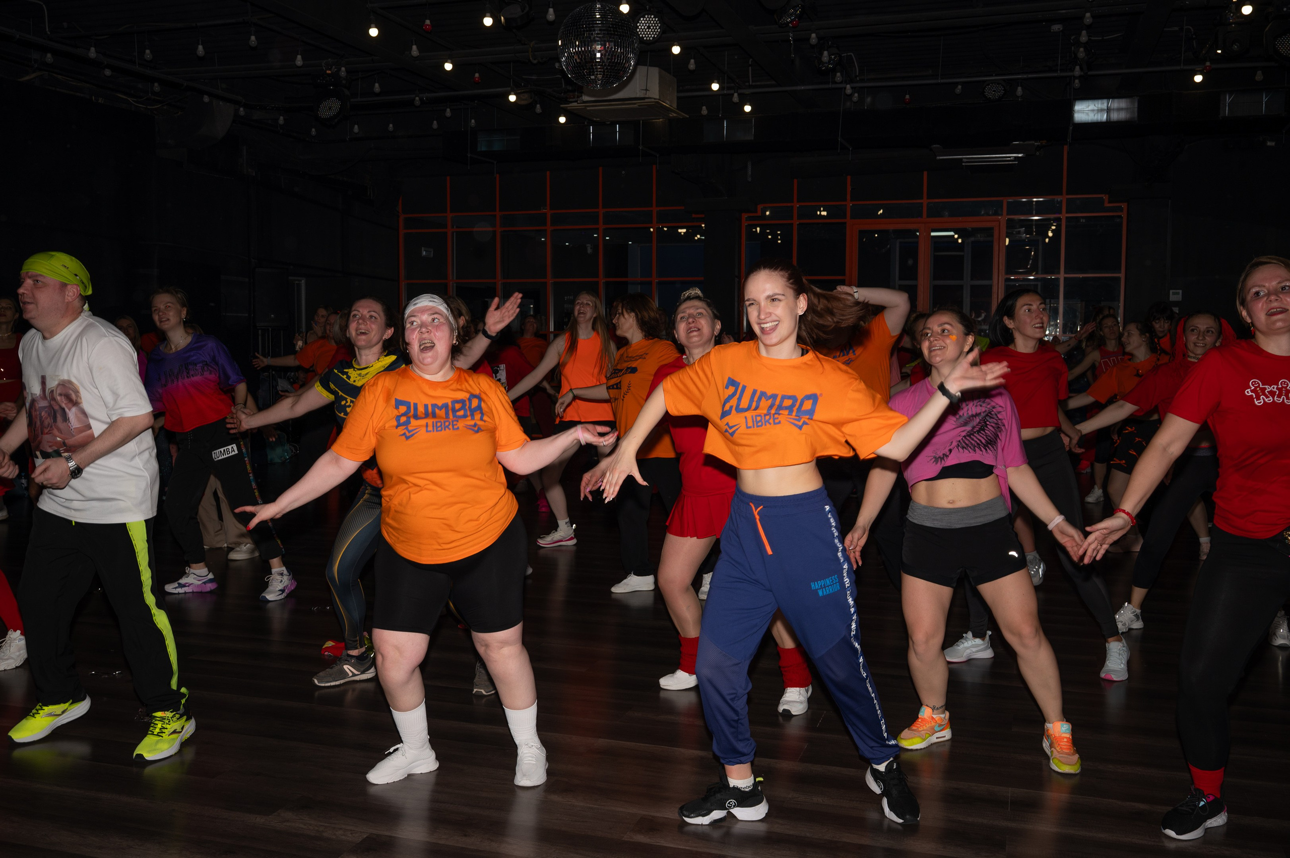 Zumba Fire Party (18.01.2026). Photographer in Moscow Anna Chistiakova