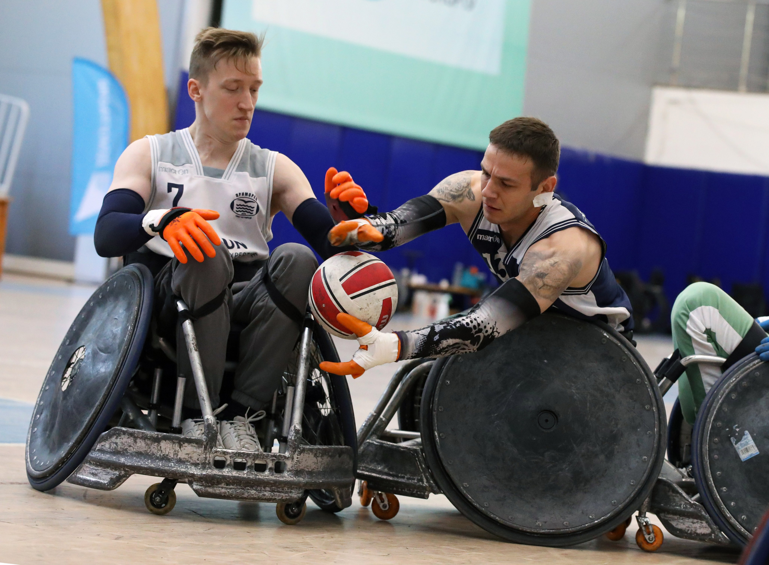 Регби на колясках. Спортивный фотограф в Санкт-Петербурге Наталья Ксенофонтова