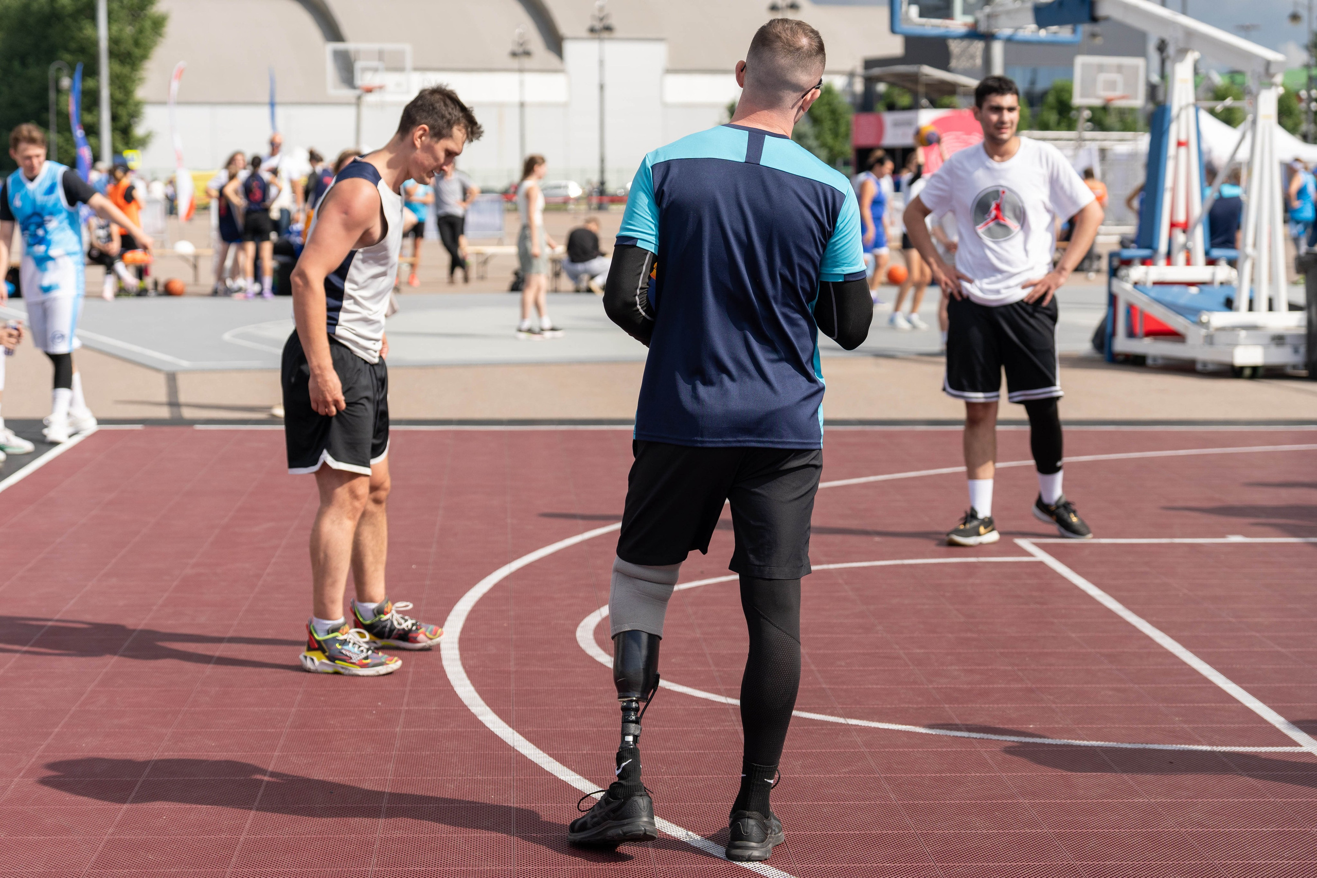 Репортажный кадр баскетбольного матча 3×3 от спортивного фотографа Санкт-Петербург