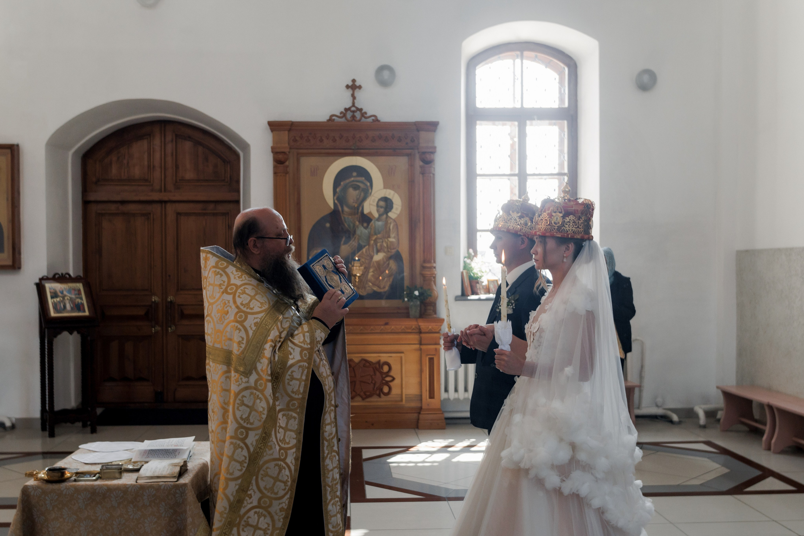 Венчание Марии и Александра. Свадебный и семейный фотограф в Перми Дергачева Кристина