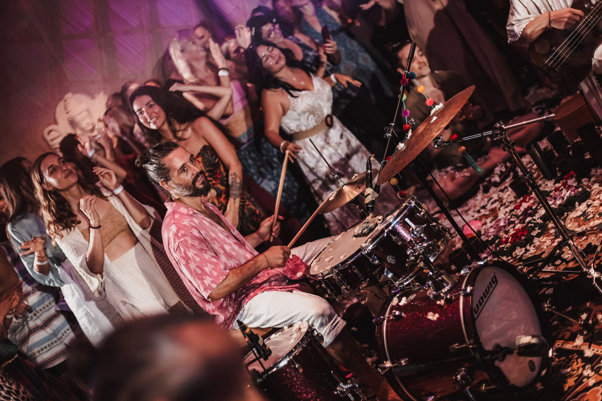 Hanuman Project kirtan at Alchemy march. Mariam Bagdasaryan