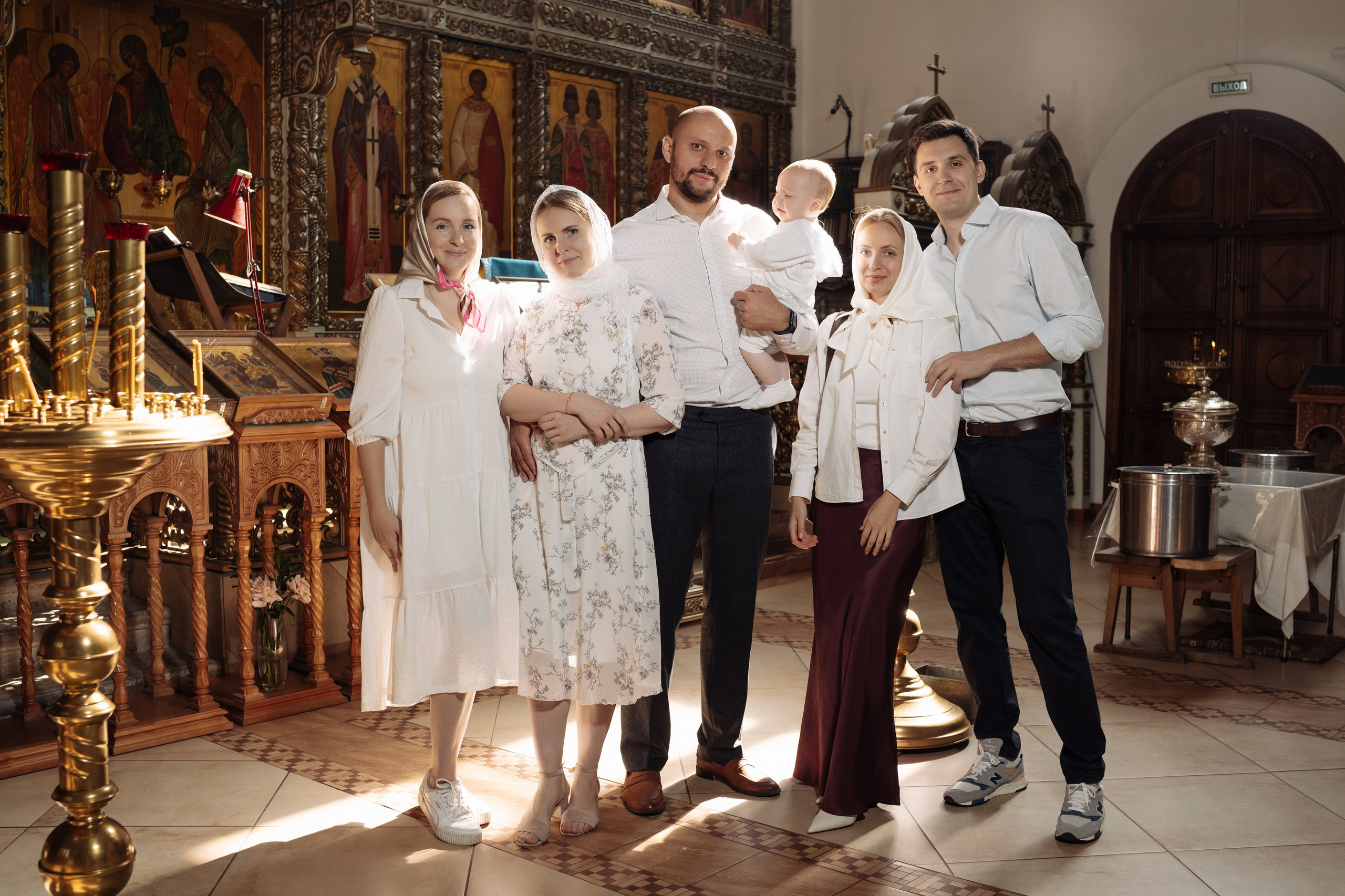 Таинство крещения. Свадебный и семейный фотограф Ксения Ржевская (Митрохина)
