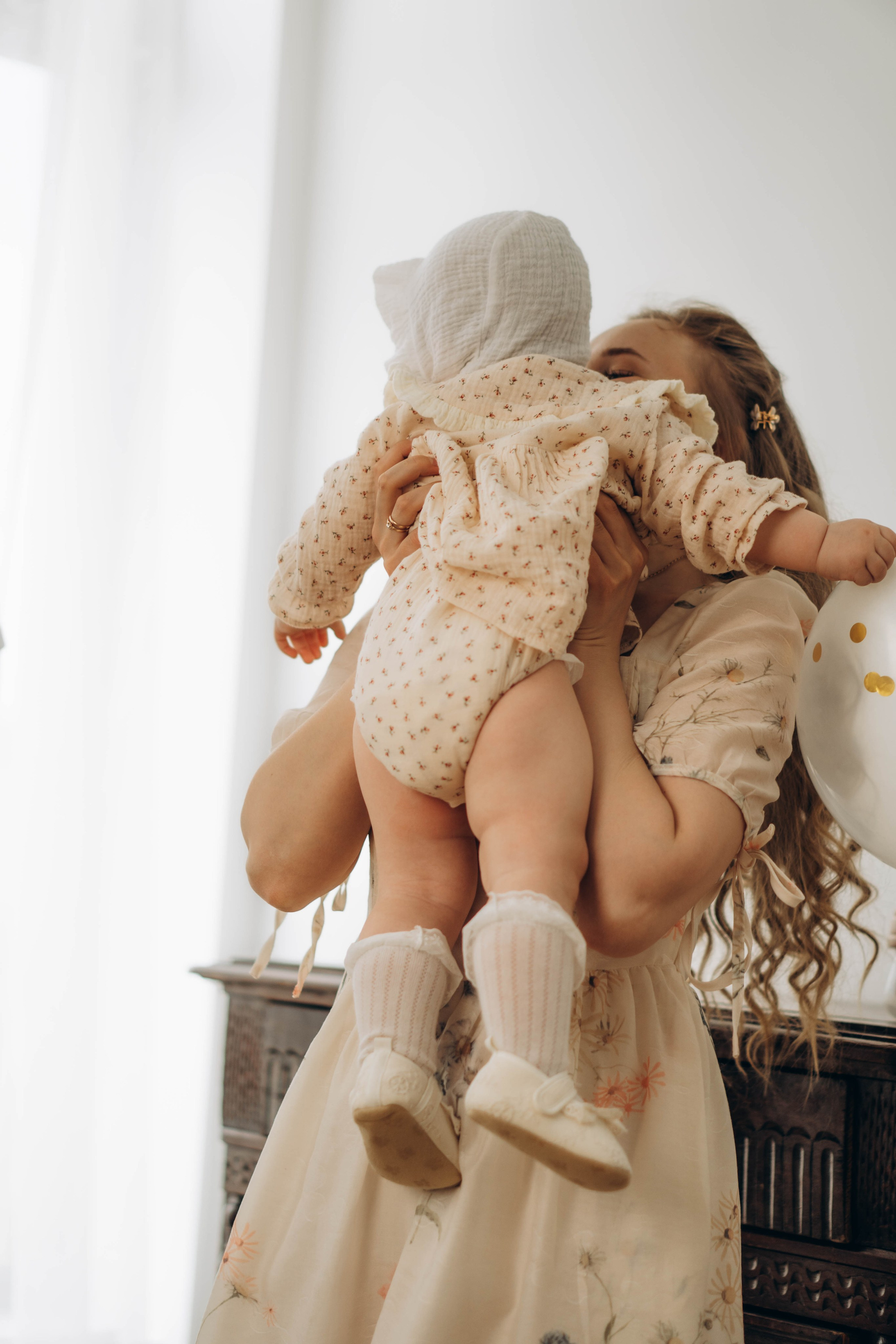 Студийная семейная съемка на годик. Фотограф Москва Валерия Веденина