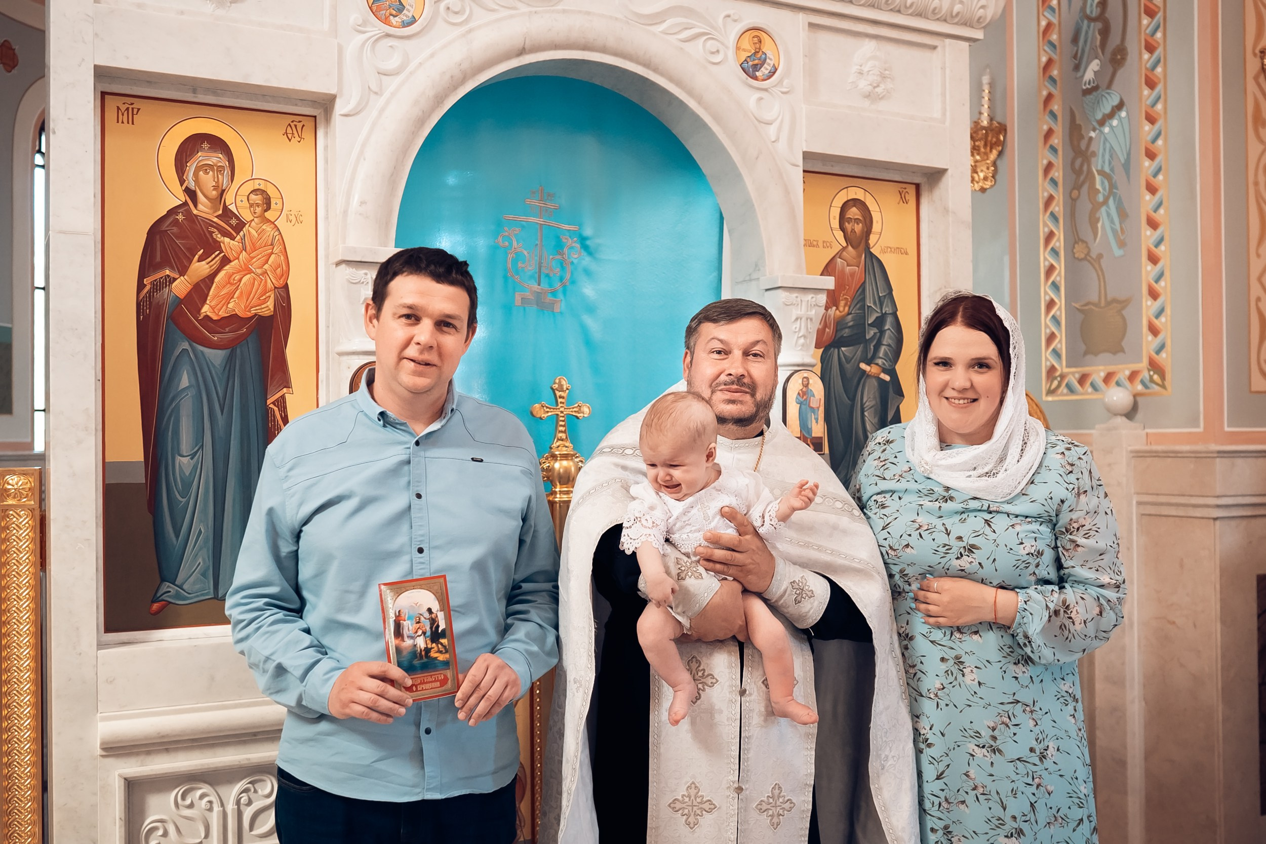 Крещение в Александро-Невском соборе Симферополь. Церковный фотограф Севастополь