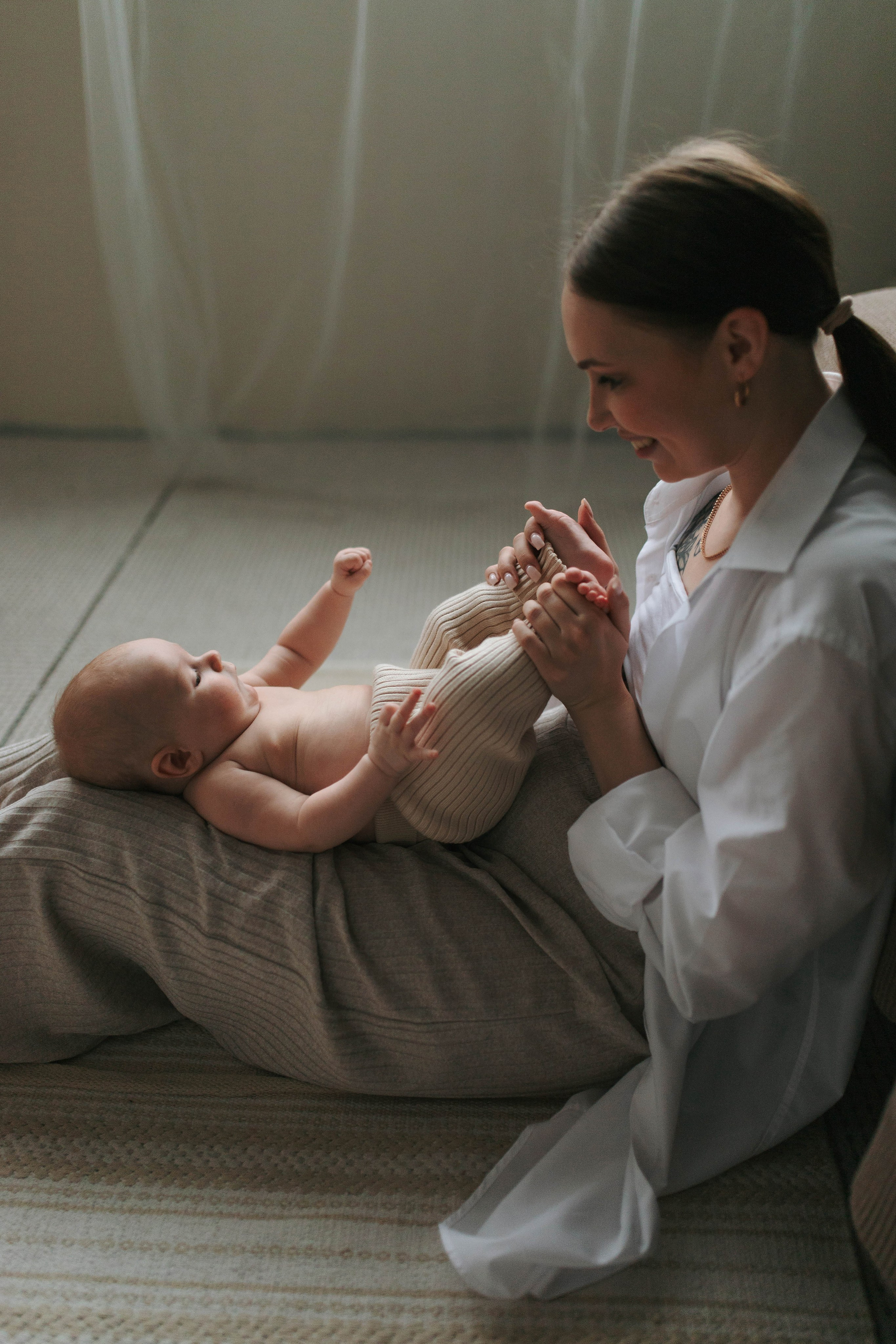 Первая фотосессия маленького человечка. Свадебный и семейный фотограф в Нижнем Новгороде
