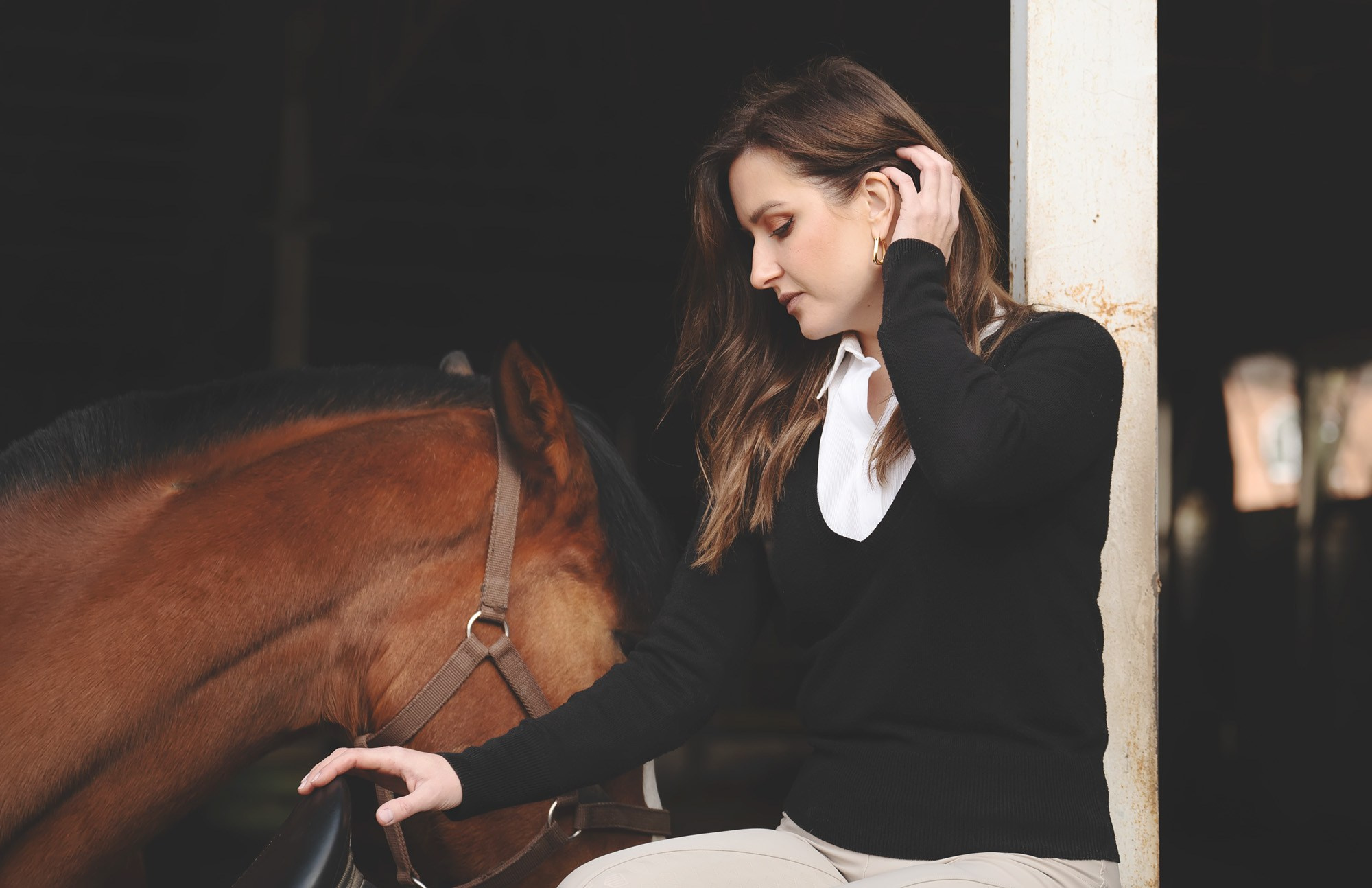 Стильная съёмка с лошадьми. Конный портретный фотограф Наталья Шелест
