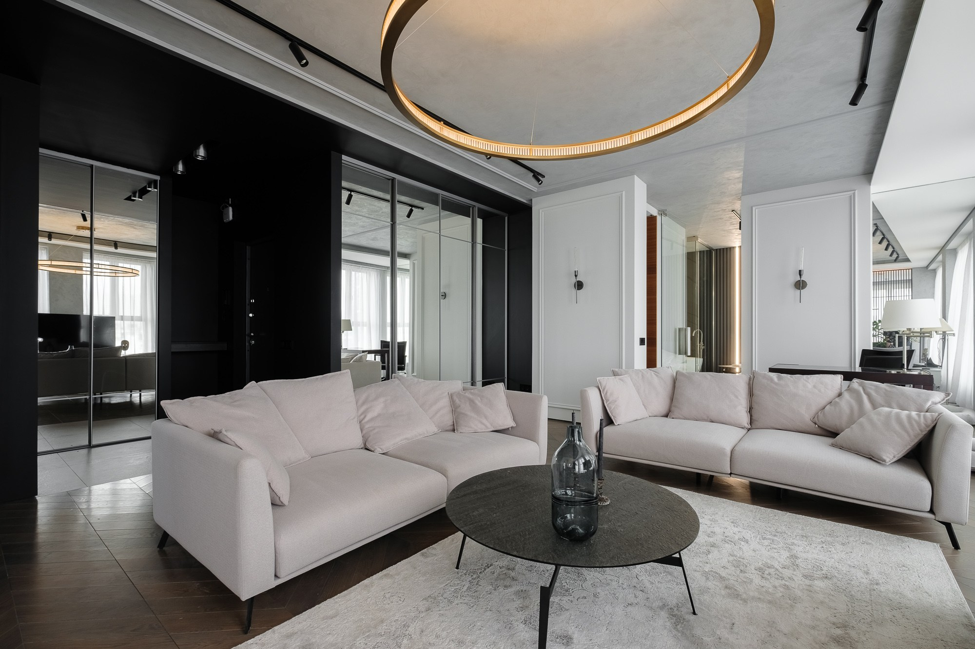 Дизайн квартиры, ЖК Golden City. Интерьерный фотограф и видеограф в Санкт-Петербурге Вадим Балбашевский