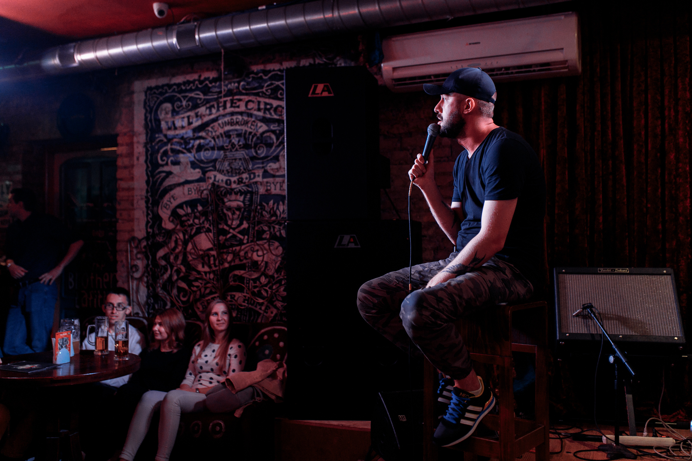 DOODAH KING ( открытый микрофон ). Репортажный фотограф Александр Задорин, Минск, Беларусь