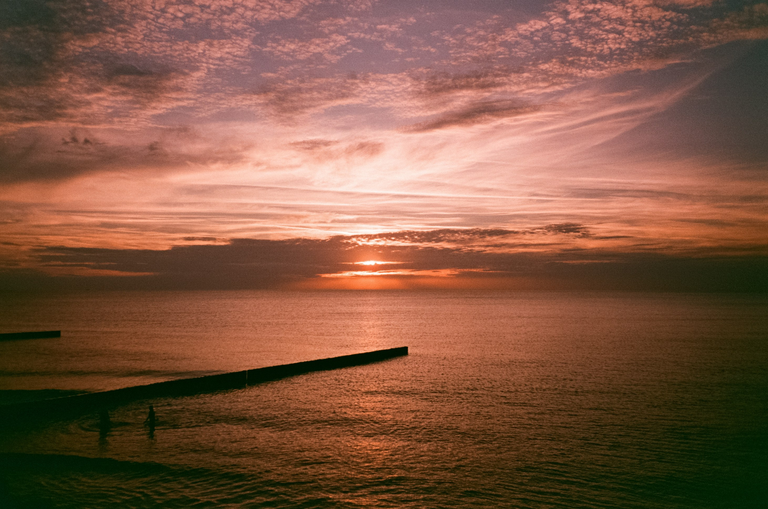 Закаты Зеленоградск, Светлогорск / Ricoh MF-1 / Konica Centuria 400