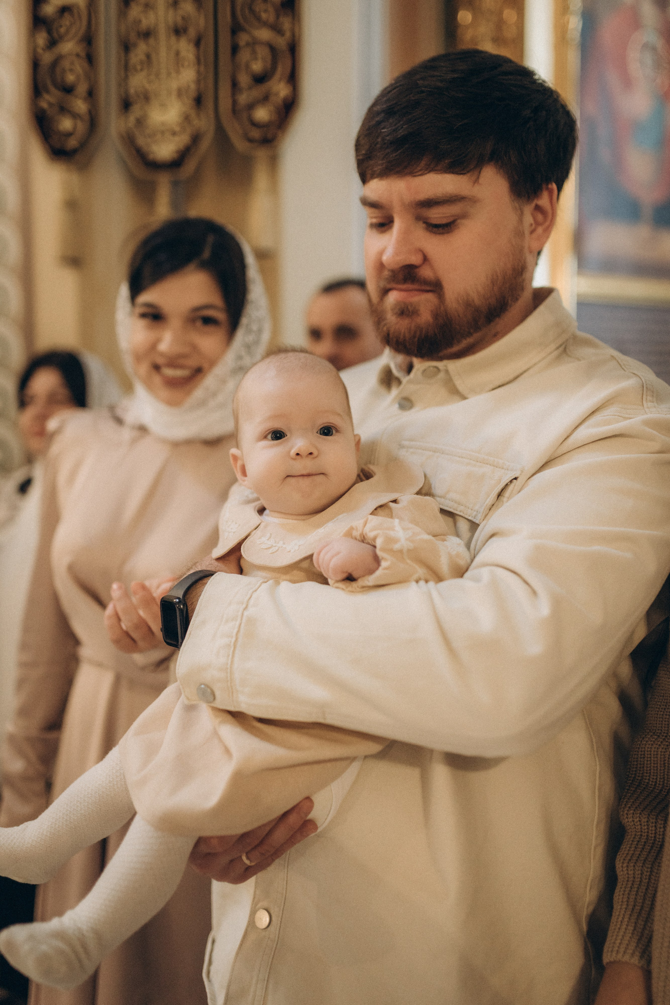 Крещение Анютки. Семейный фотограф и фотограф на роды в Ростове-на-Дону Мухина Виктория