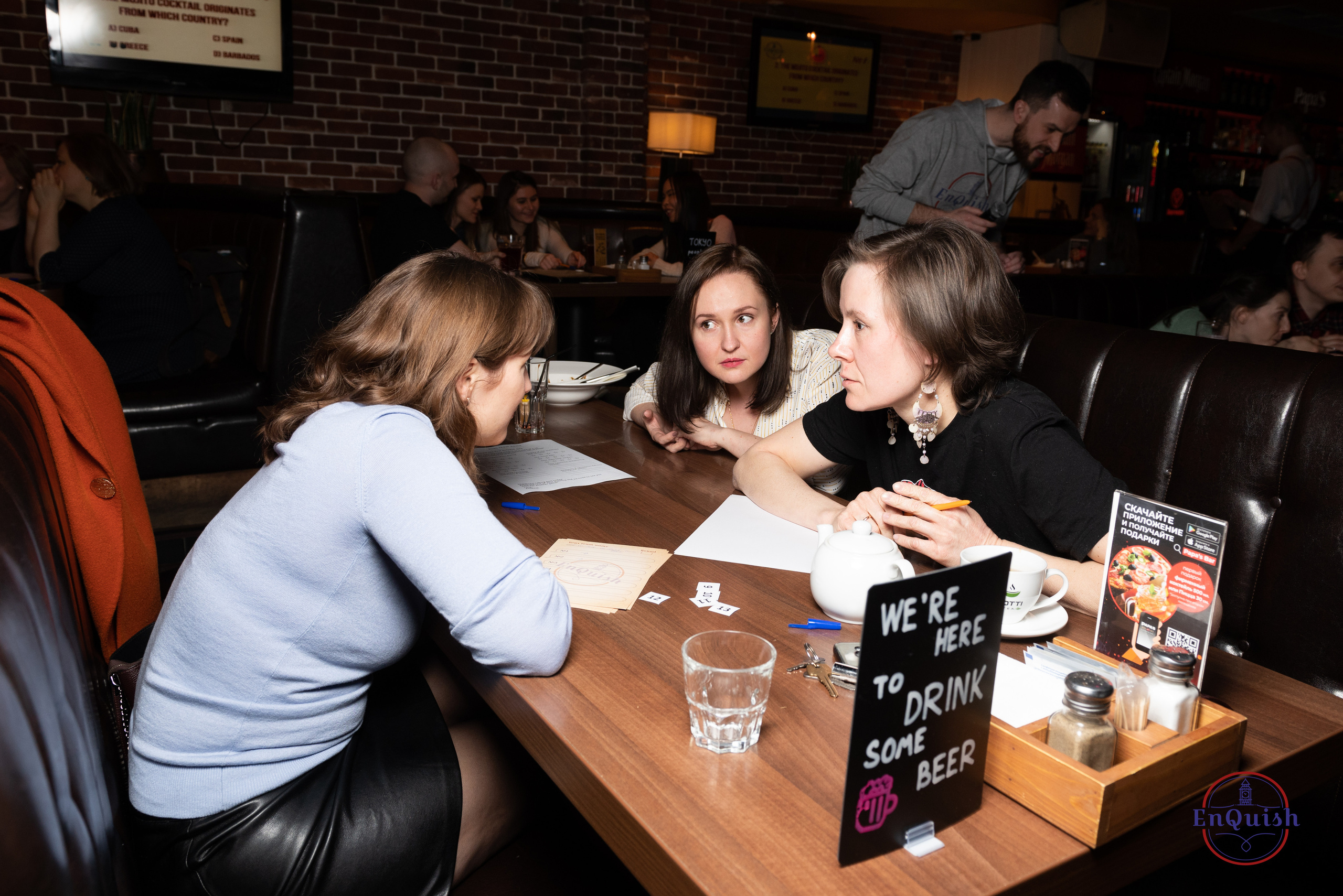 Квиз (Эйнштейн Party и EnQuish). Контент-фотограф Москва репортажный фотограф Настя Профото