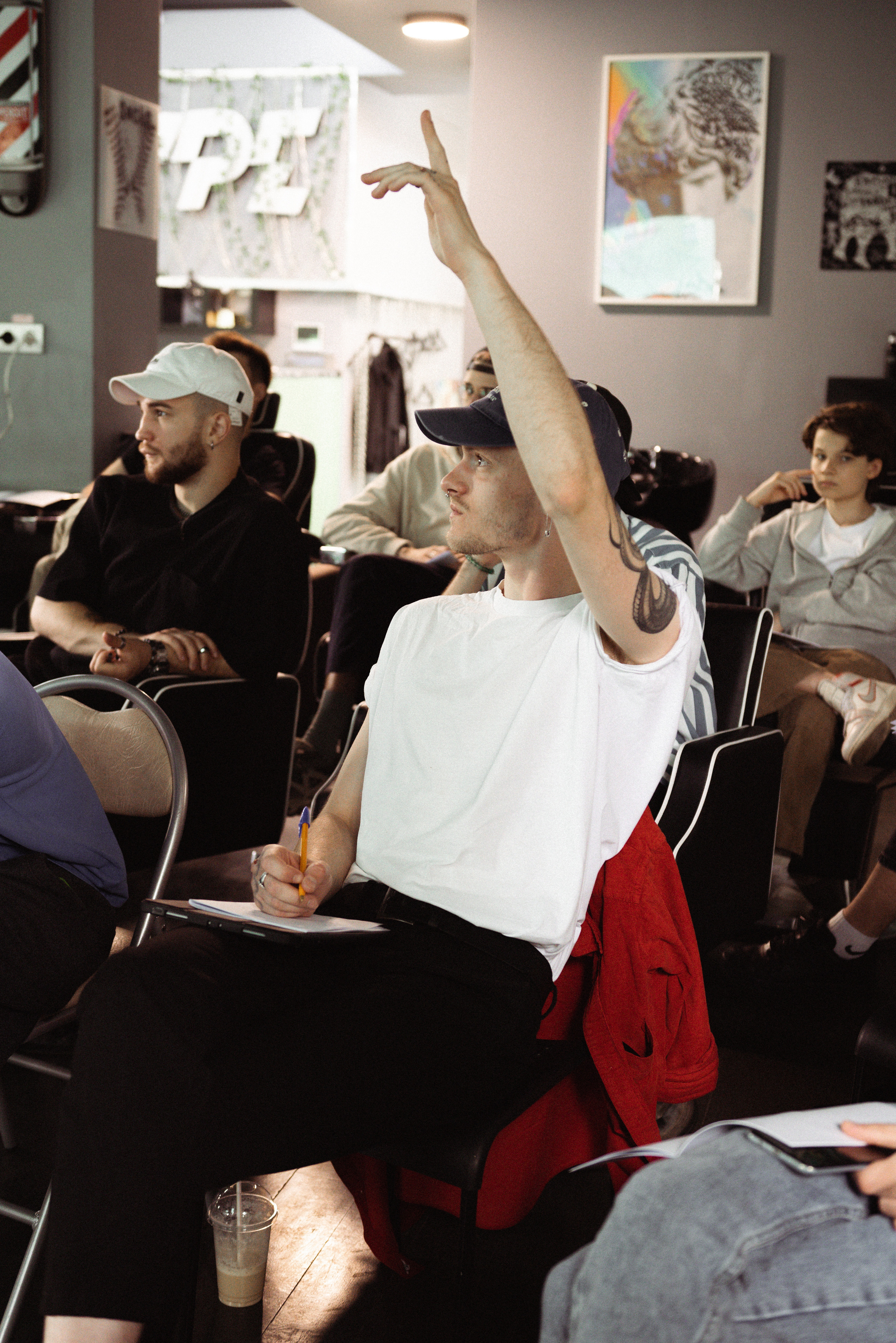 Мастер-класс для барберов. Контент-фотограф Москва репортажный фотограф Настя Профото