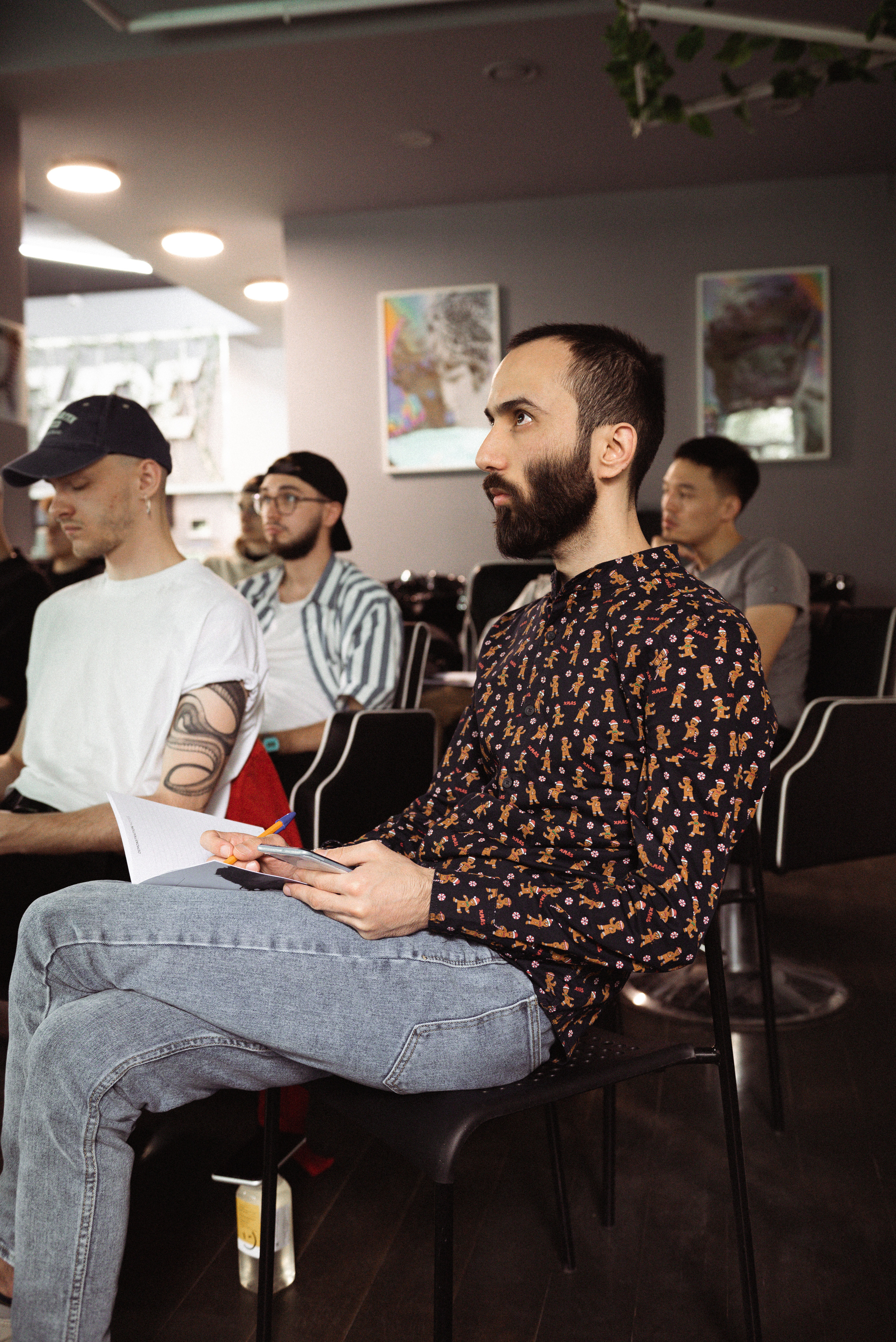 Мастер-класс для барберов. Контент-фотограф Москва репортажный фотограф Настя Профото