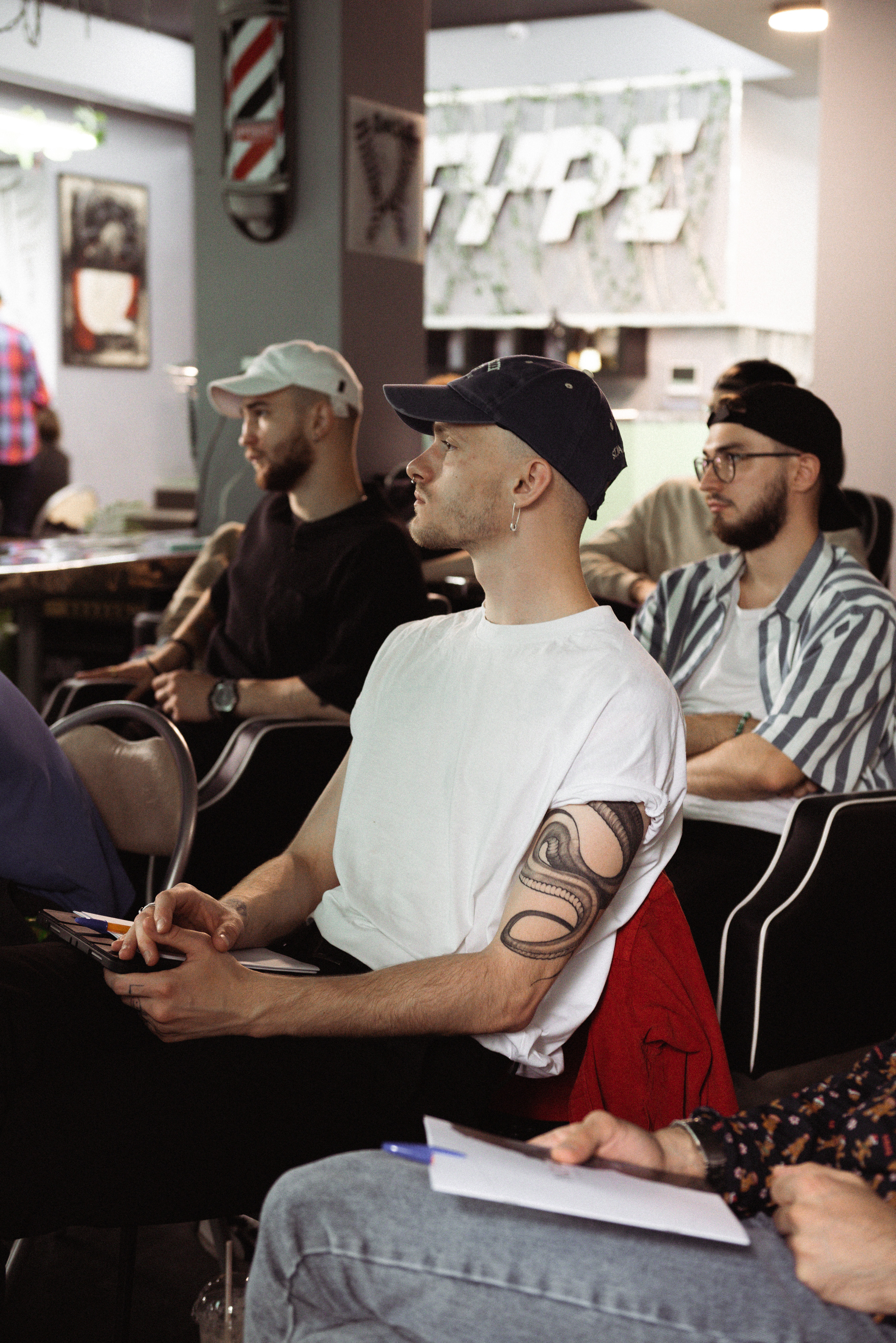 Мастер-класс для барберов. Контент-фотограф Москва репортажный фотограф Настя Профото