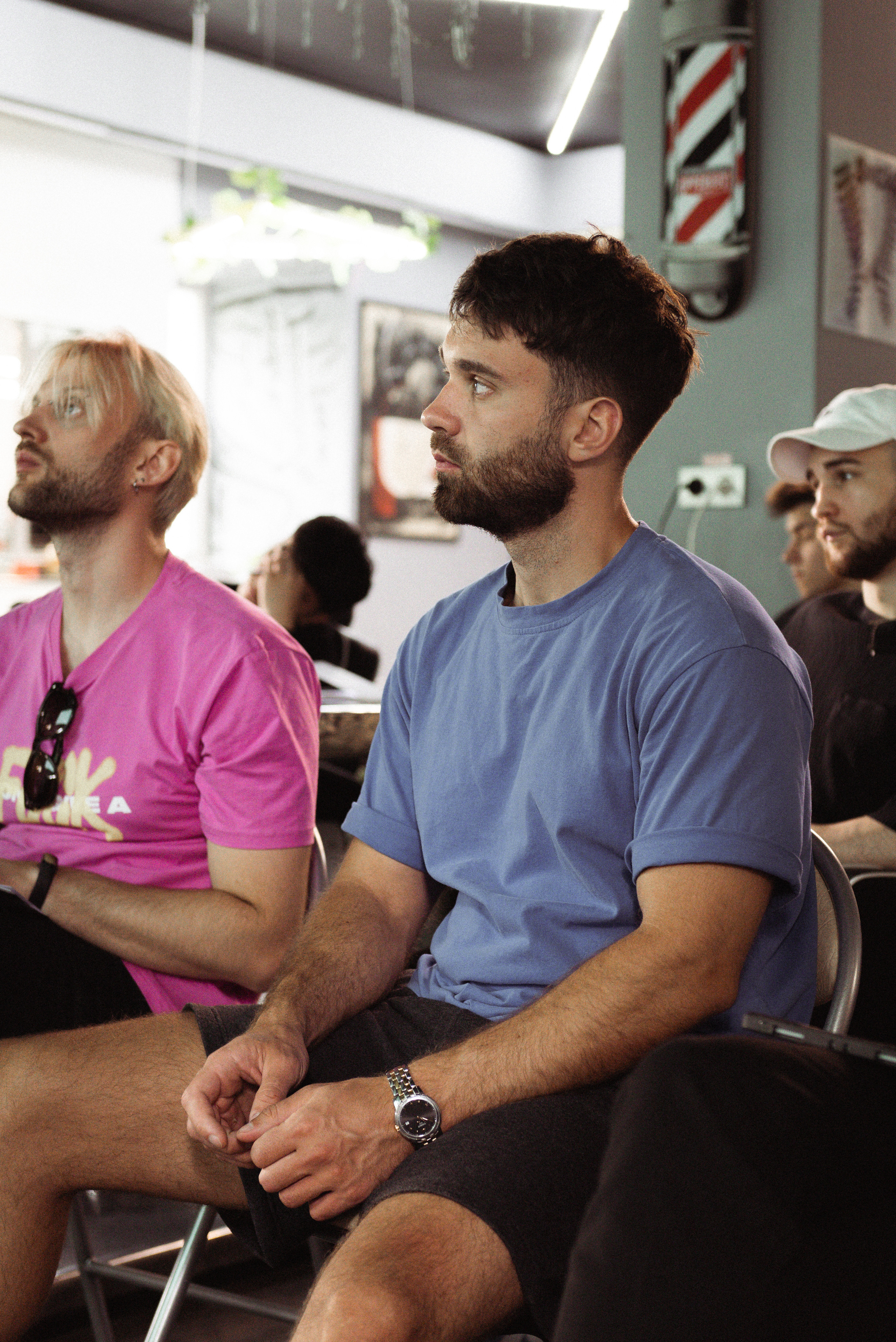 Мастер-класс для барберов. Контент-фотограф Москва репортажный фотограф Настя Профото