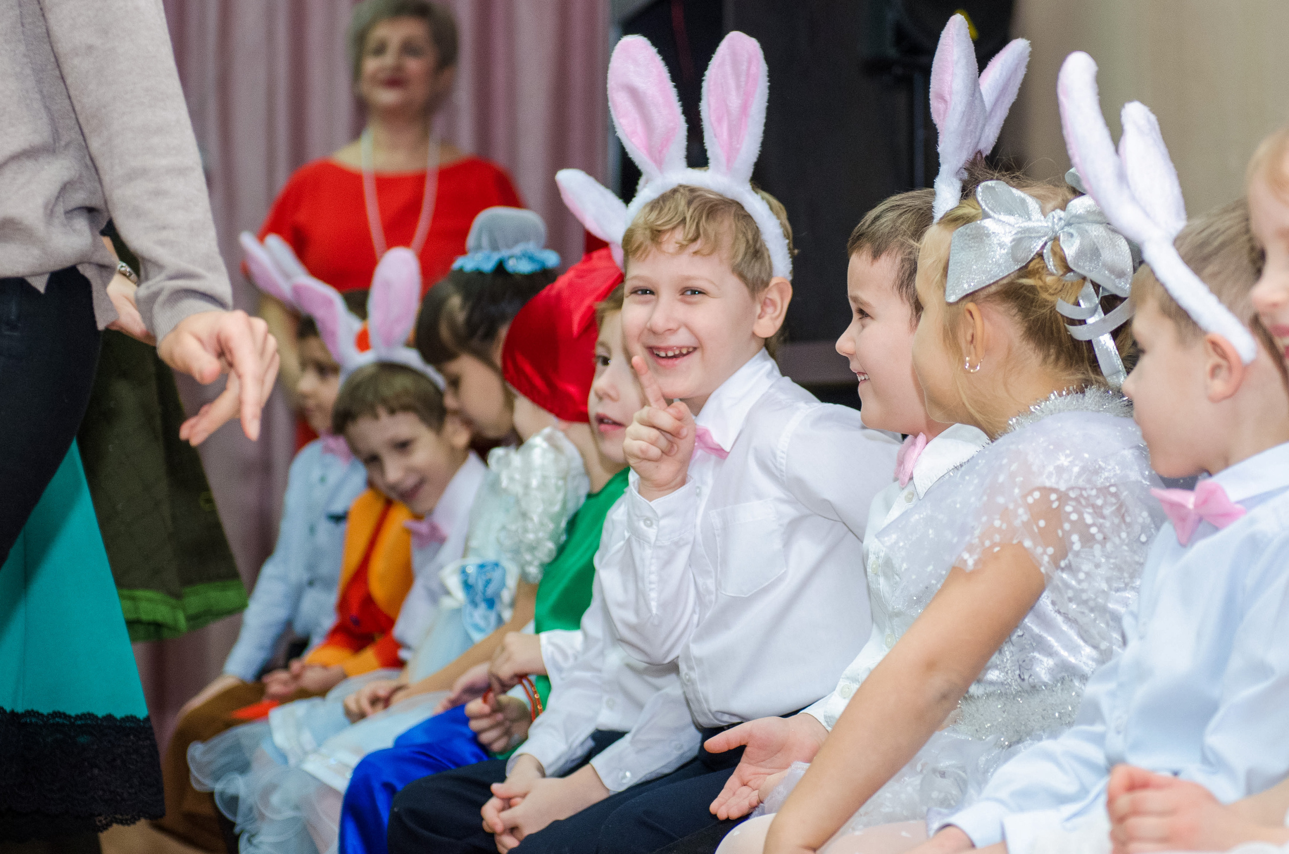 Детские утренники. Контент-фотограф Москва репортажный фотограф Настя Профото