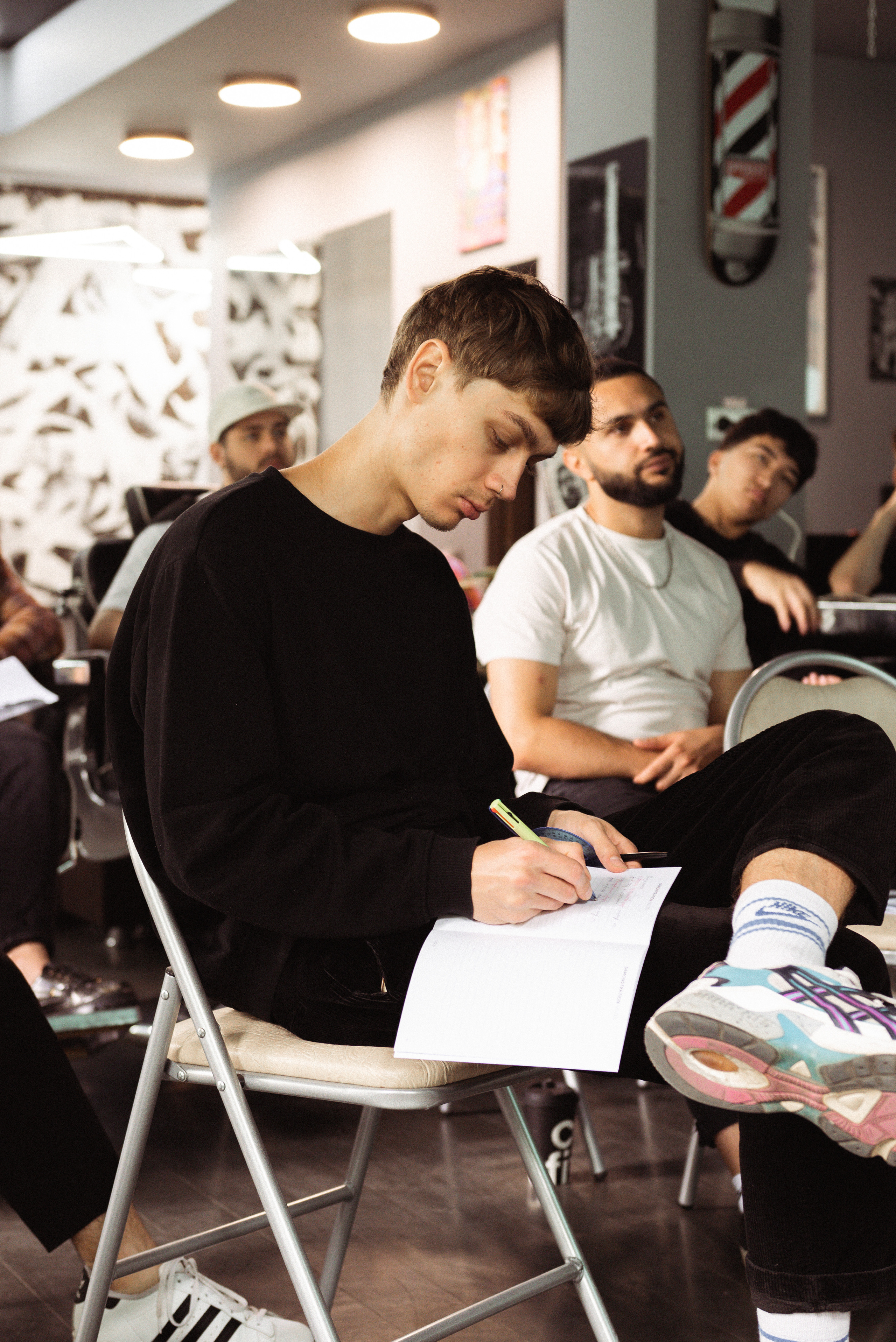 Мастер-класс для барберов. Контент-фотограф Москва репортажный фотограф Настя Профото