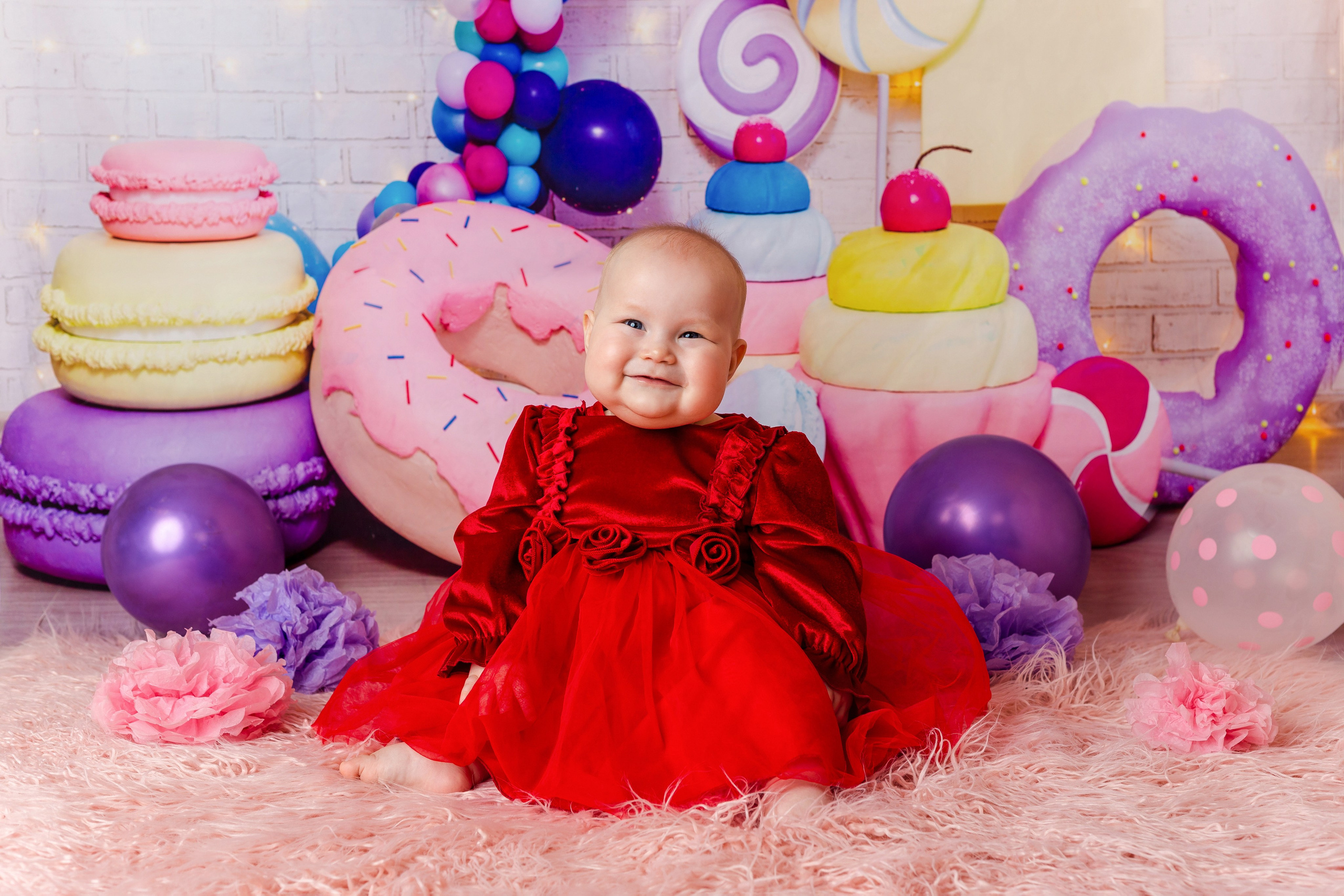 Проект «Полугодие» (малыши 6-9 месяцев). Фотограф новорожденных и детский фотограф в Радужном Васильева Елена