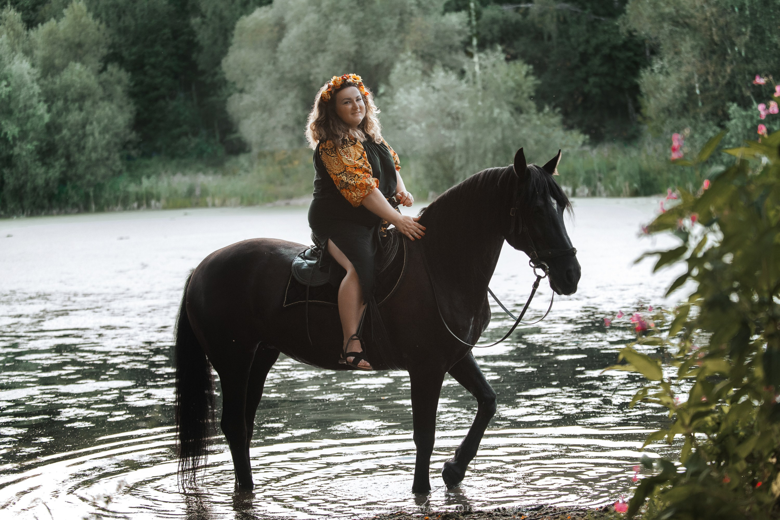 Мария и Пена. Конный фотограф Куракина Дарья • Фотосессии с лошадьми
