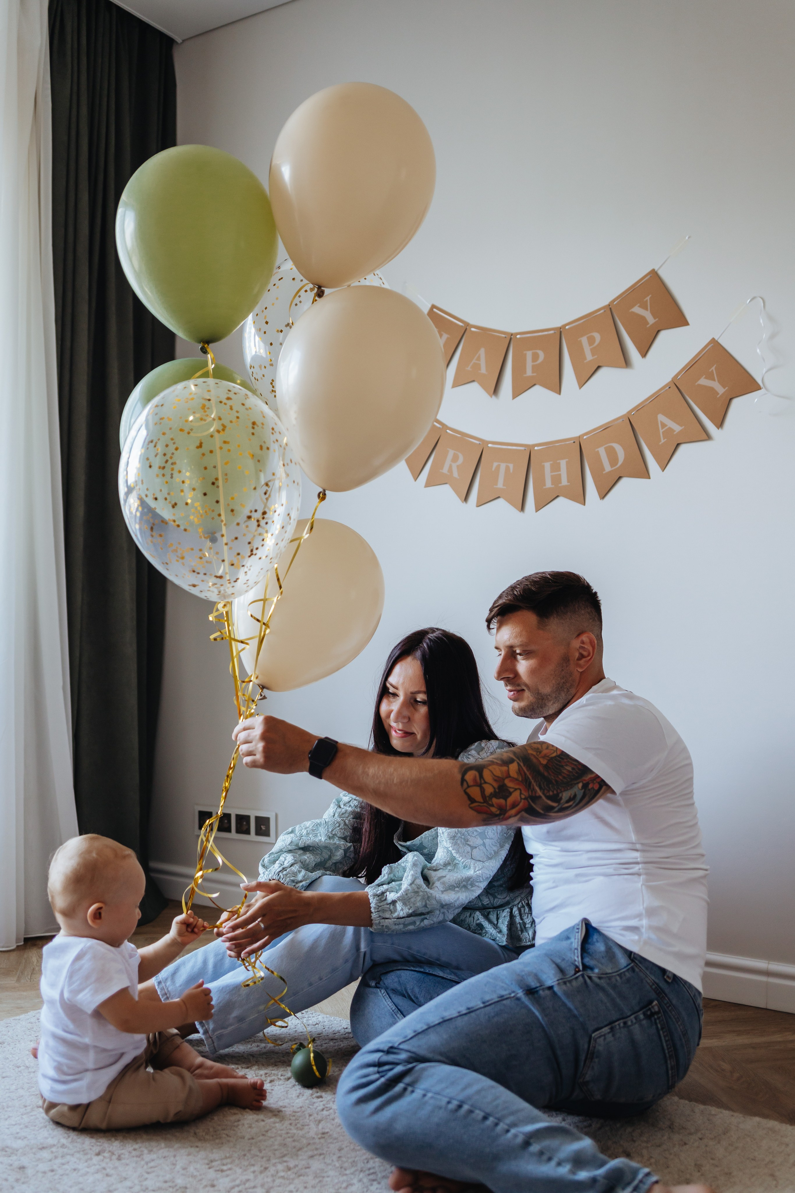 Годик дома!. Семейный фотограф Юлия Клишина