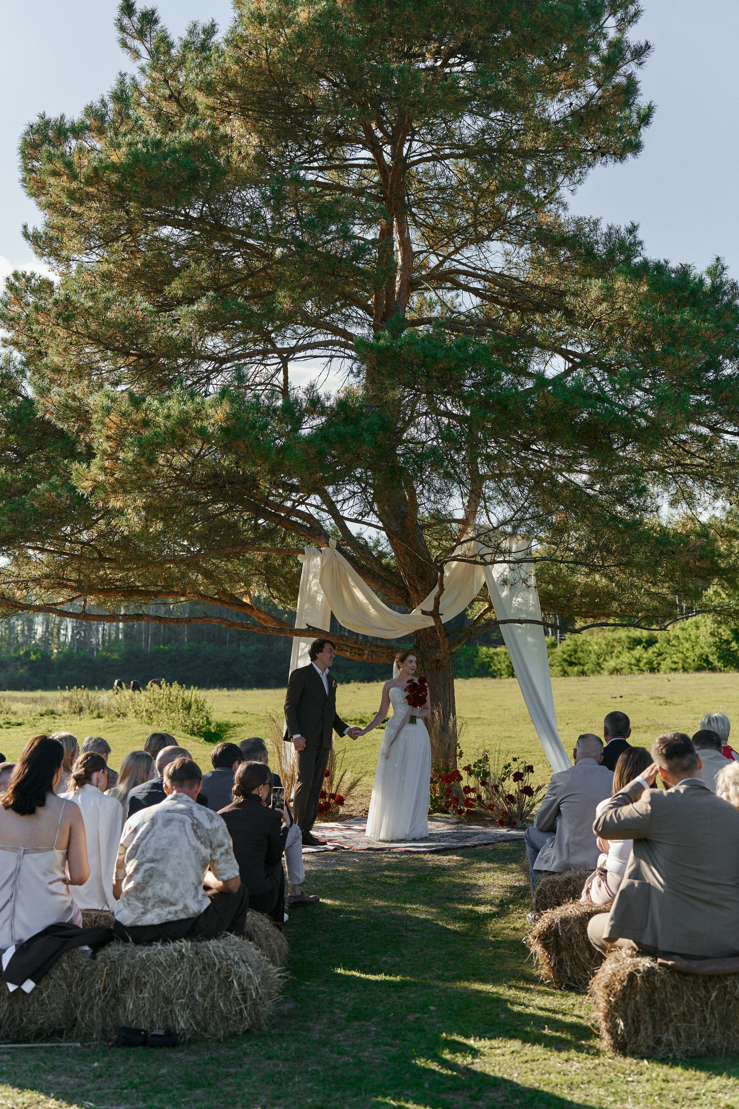Выездная регистрация на загородной площадке в Подмосковье